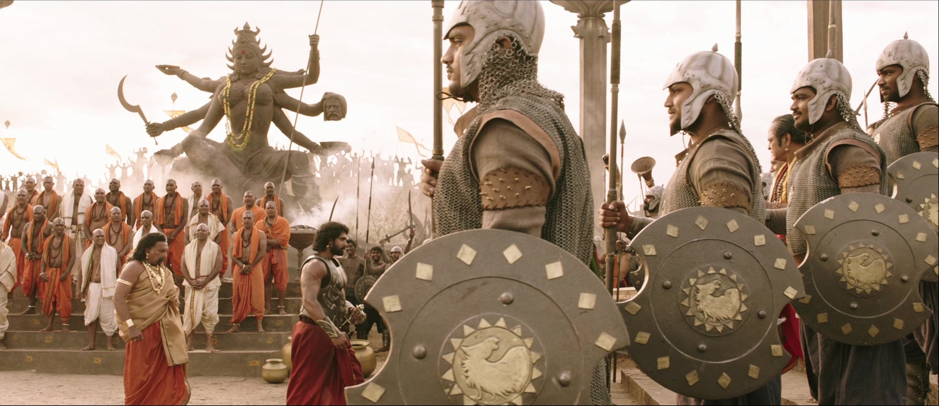 Bãhubali: The Beginning (2015), wide, 2.31:1 — film still