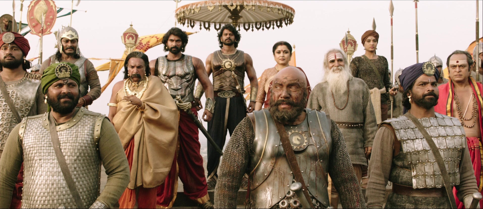Bãhubali: The Beginning (2015), wide, 2.31:1 — film still