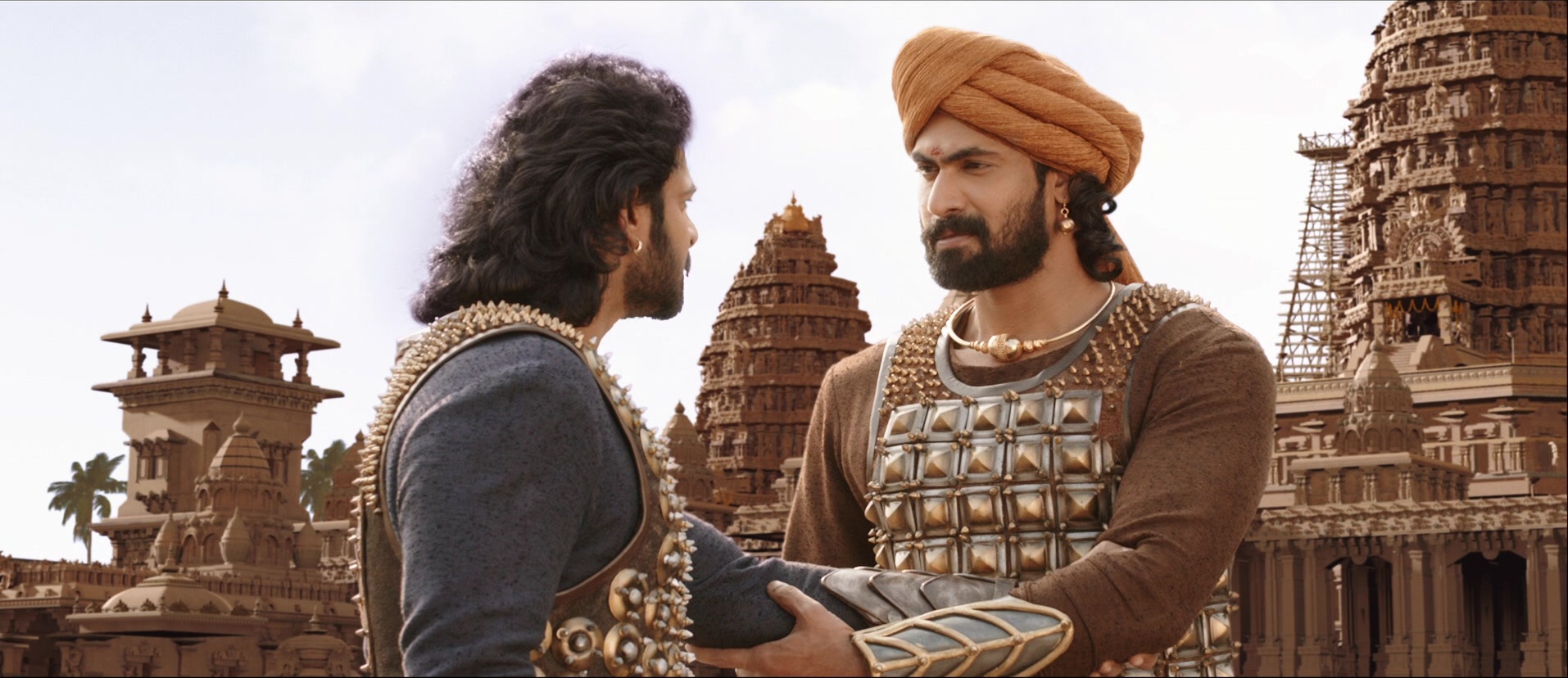 Bãhubali: The Beginning (2015), wide, 2.31:1 — film still