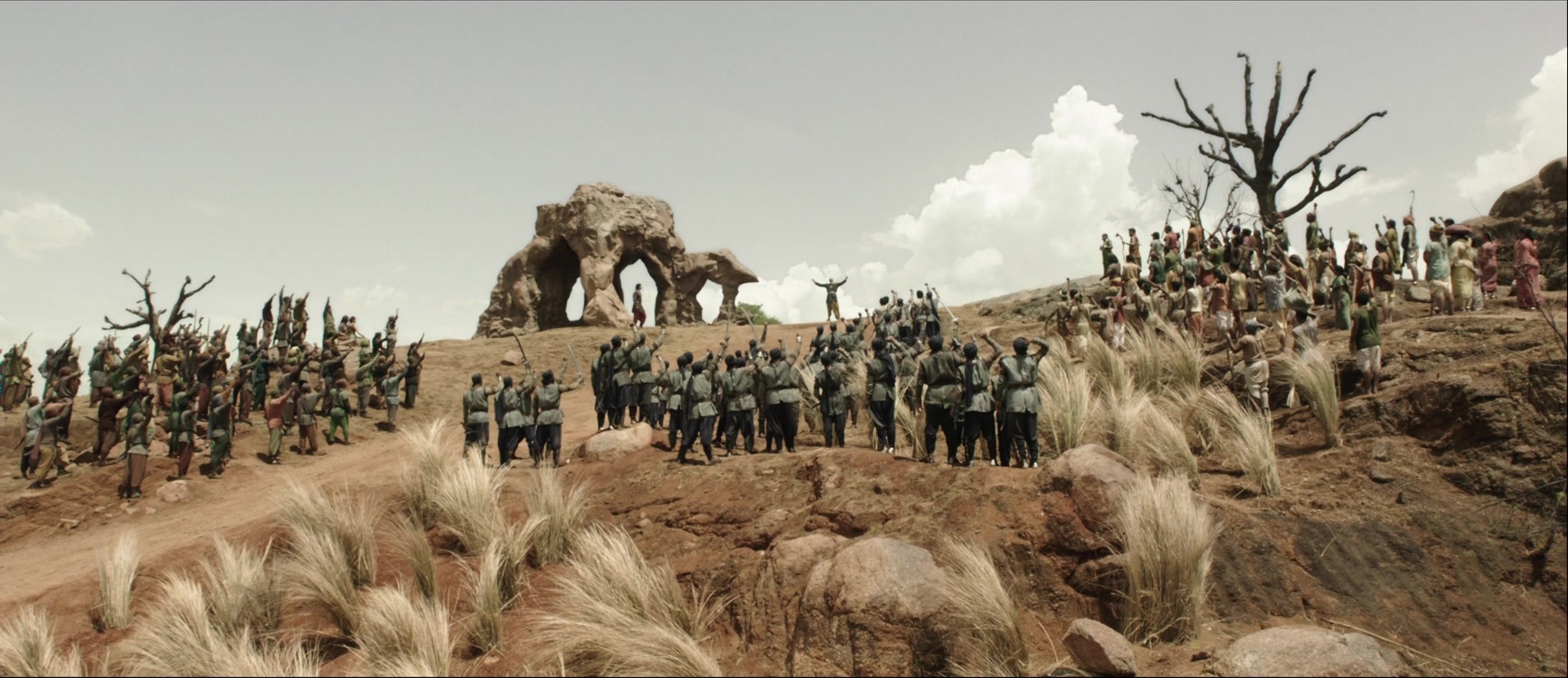 Bãhubali: The Beginning (2015), unknown, 2.31:1 — film still