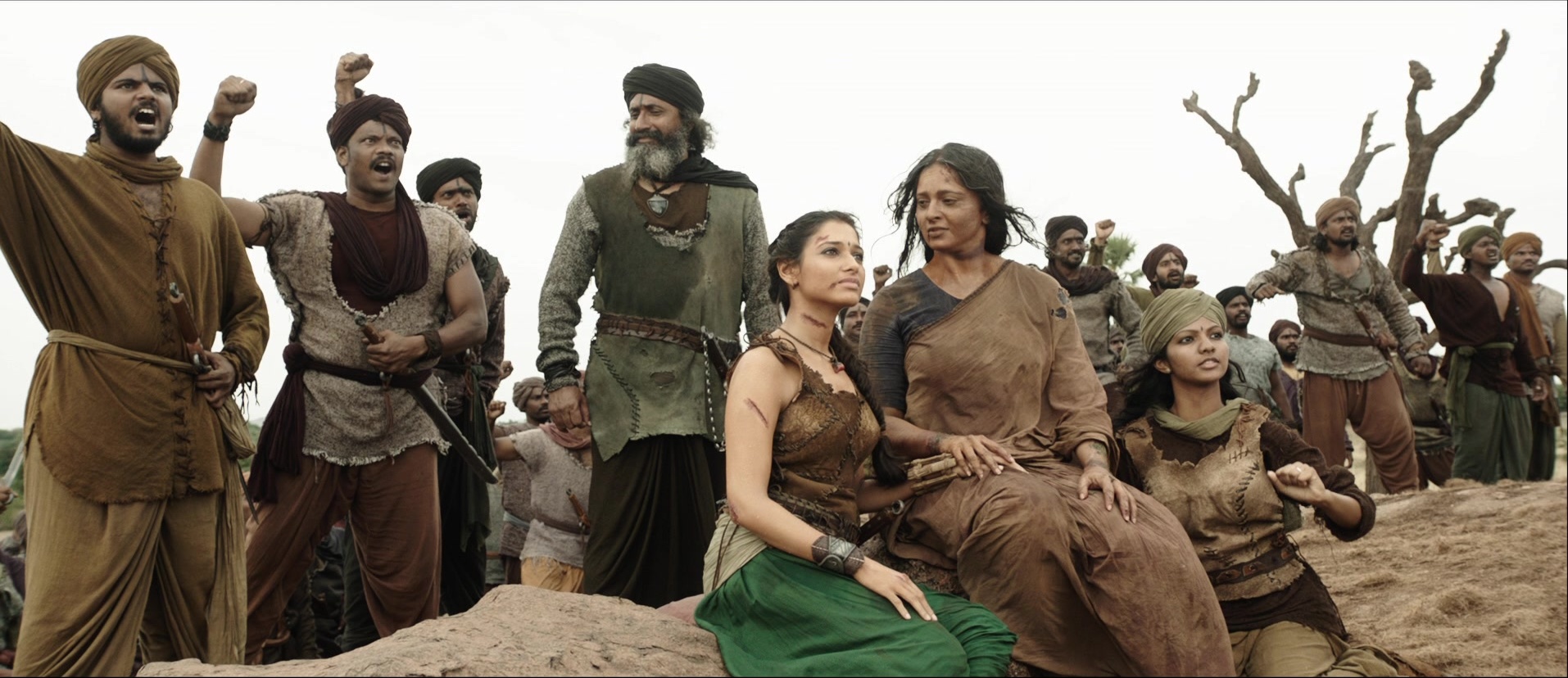 Bãhubali: The Beginning (2015), wide, 2.31:1 — film still