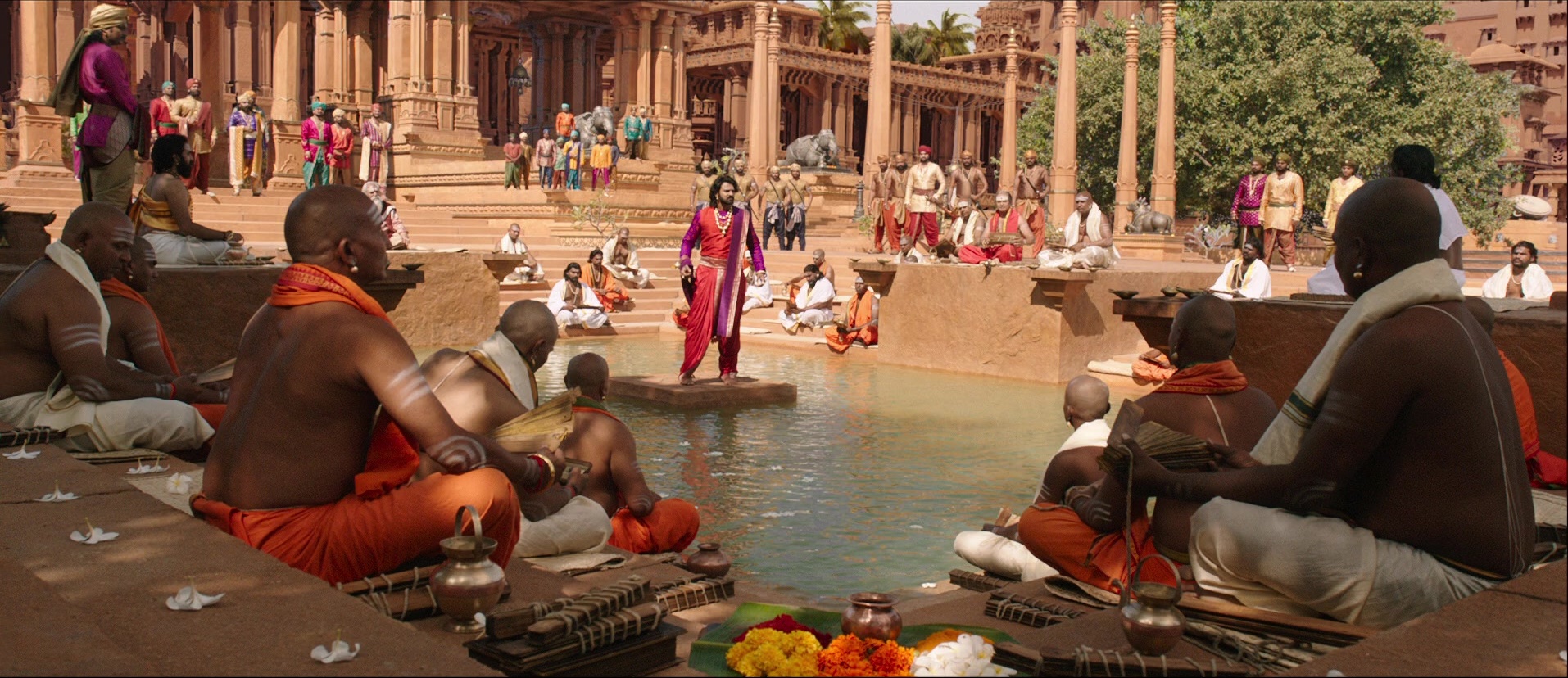 Bãhubali: The Beginning (2015), wide, 2.31:1 — film still
