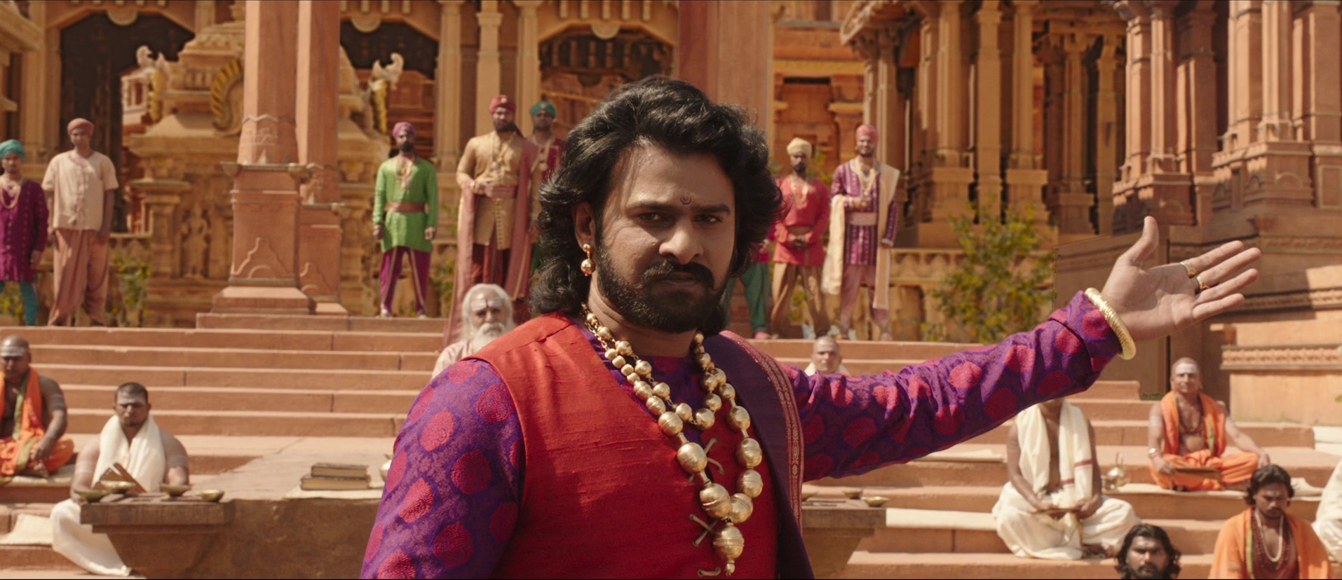 Bãhubali: The Beginning (2015), wide, 2.31:1 — film still
