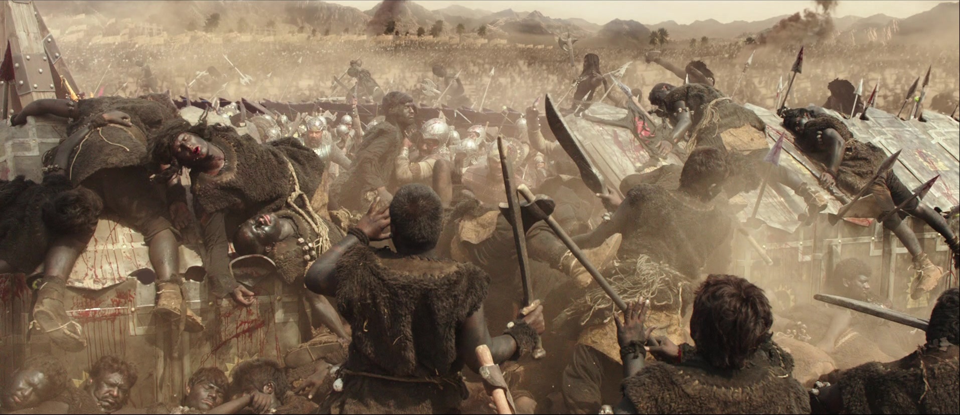 Bãhubali: The Beginning (2015), wide, 2.31:1 — film still