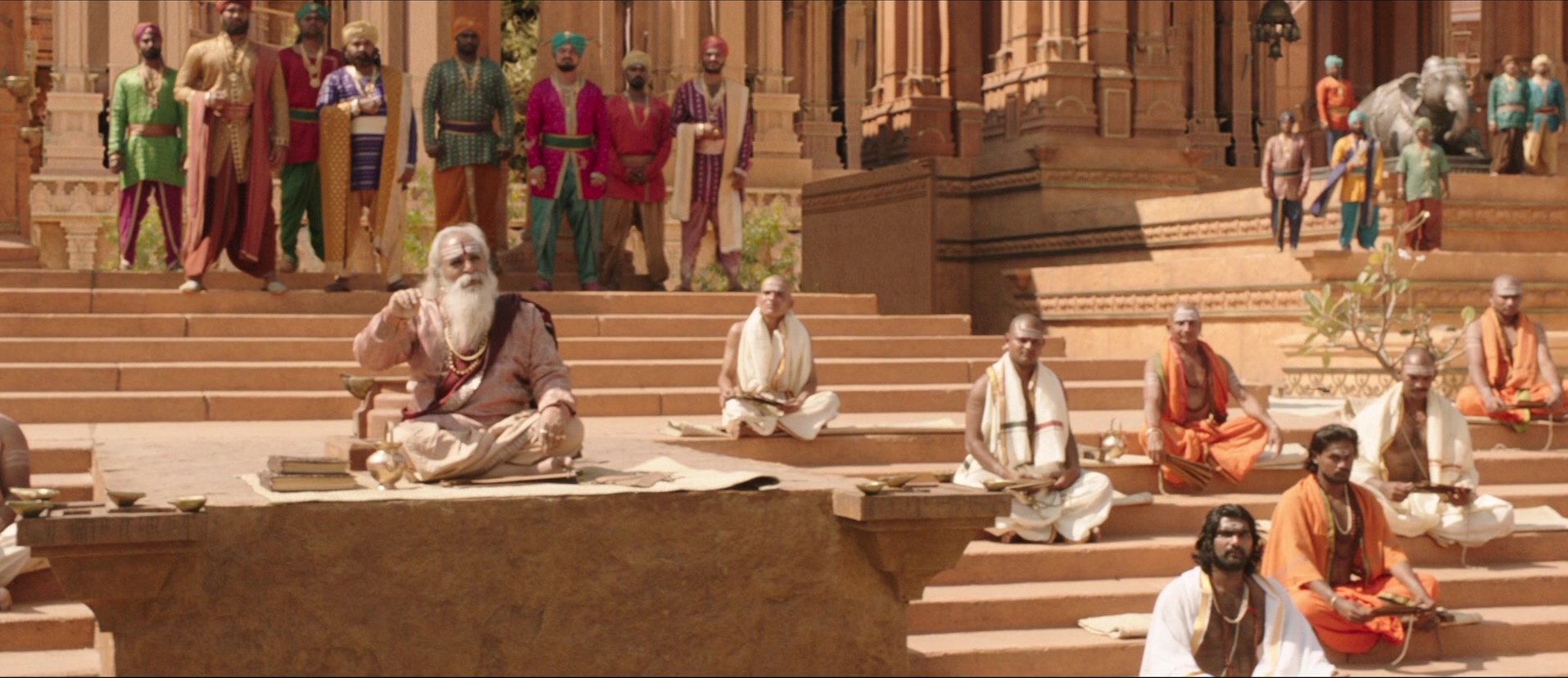 Bãhubali: The Beginning (2015), wide, 2.31:1 — film still
