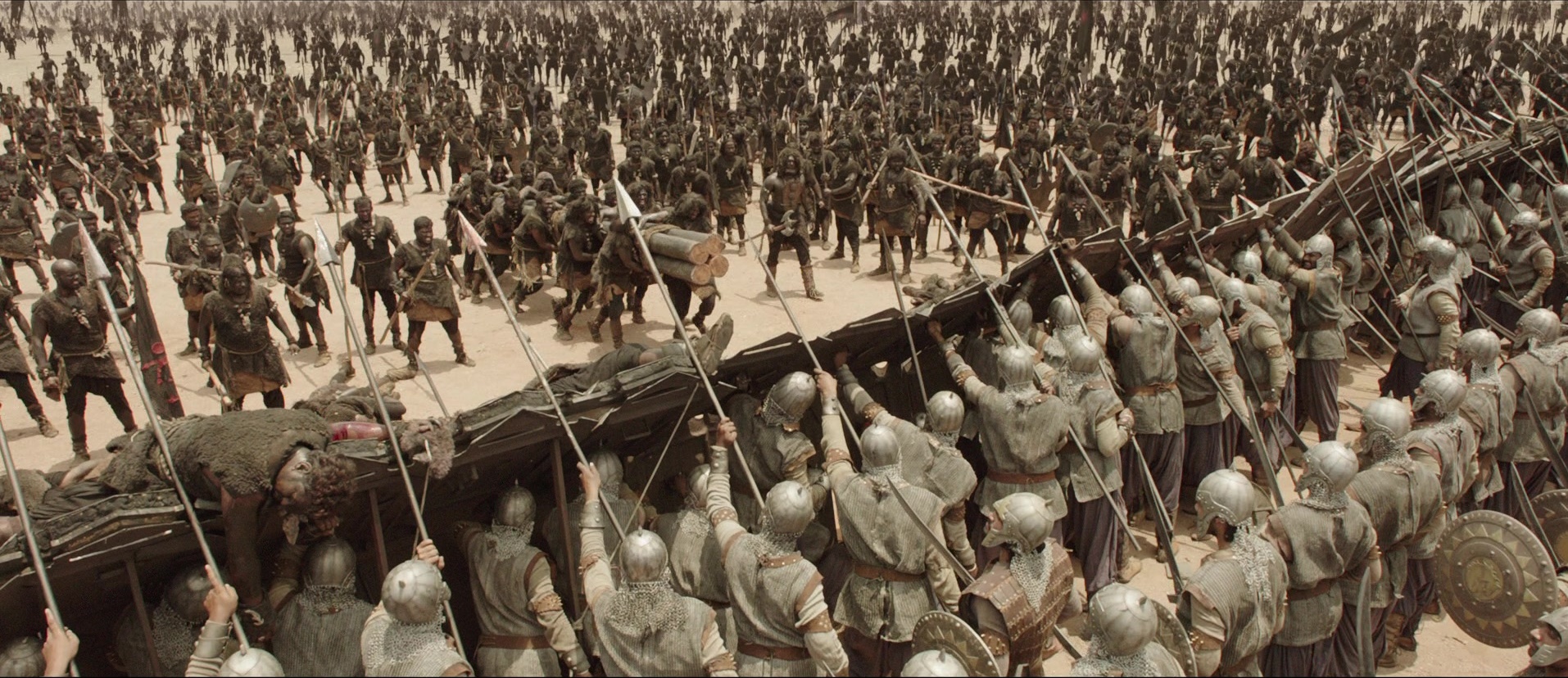 Bãhubali: The Beginning (2015), unknown, 2.31:1 — film still