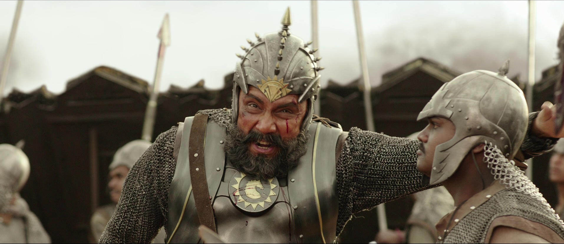 Bãhubali: The Beginning (2015), wide, 2.31:1 — film still