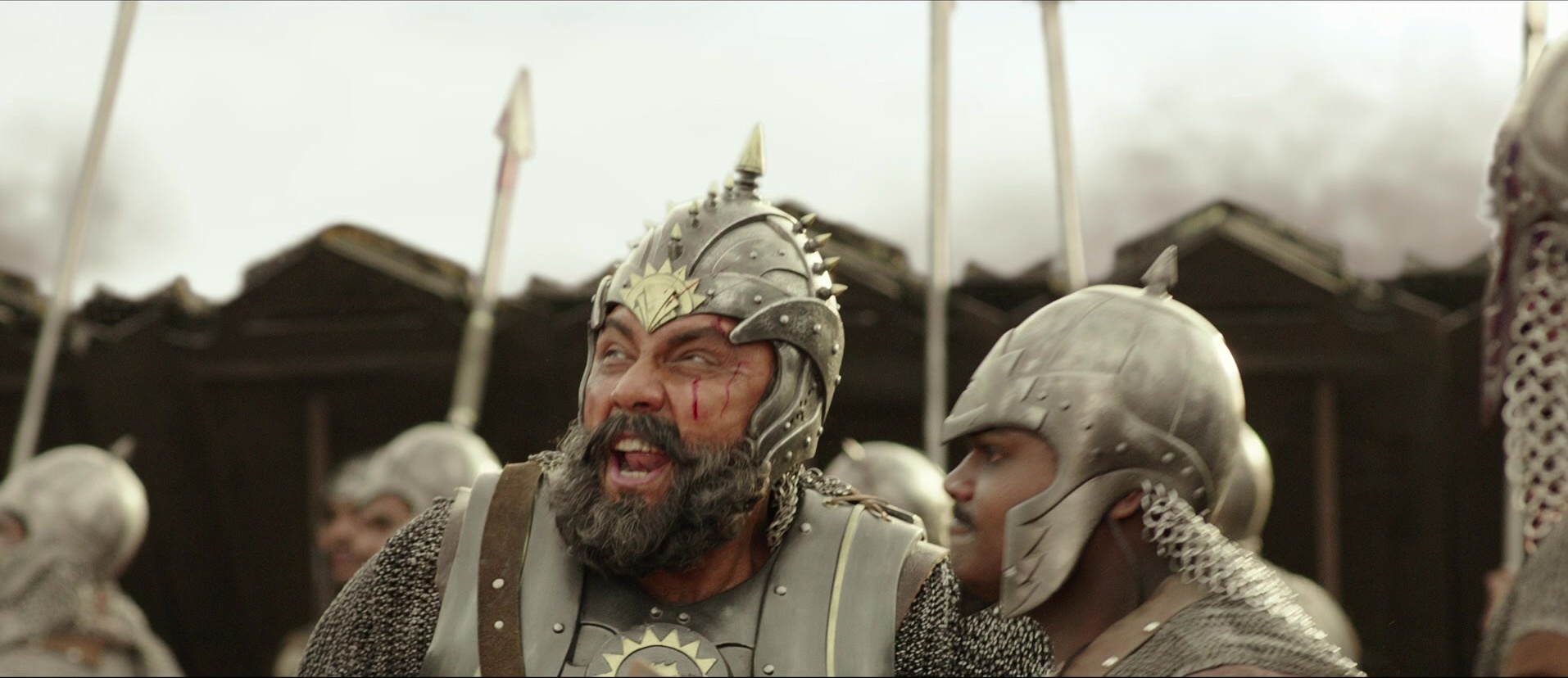 Bãhubali: The Beginning (2015), wide, 2.31:1 — film still