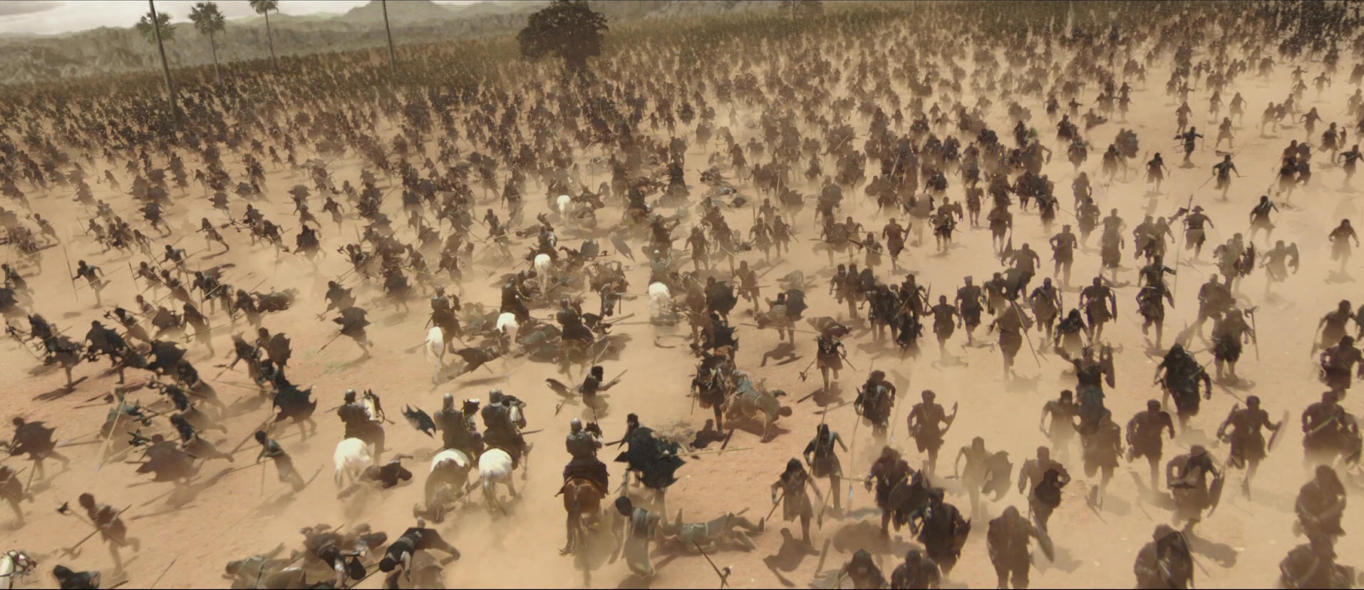 Bãhubali: The Beginning (2015), wide, 2.31:1 — film still