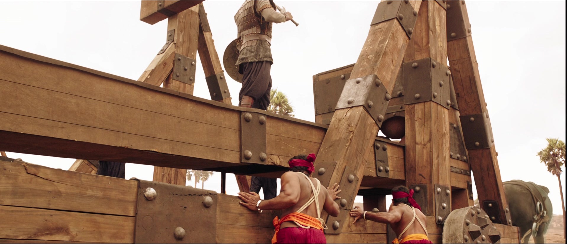 Bãhubali: The Beginning (2015), wide, 2.32:1 — film still