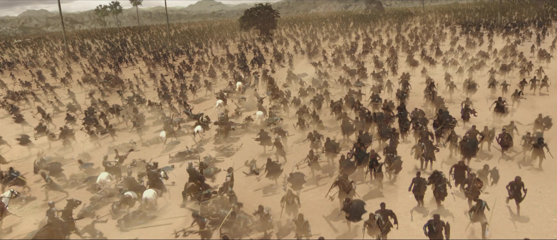 Bãhubali: The Beginning (2015), wide, 2.31:1 — film still