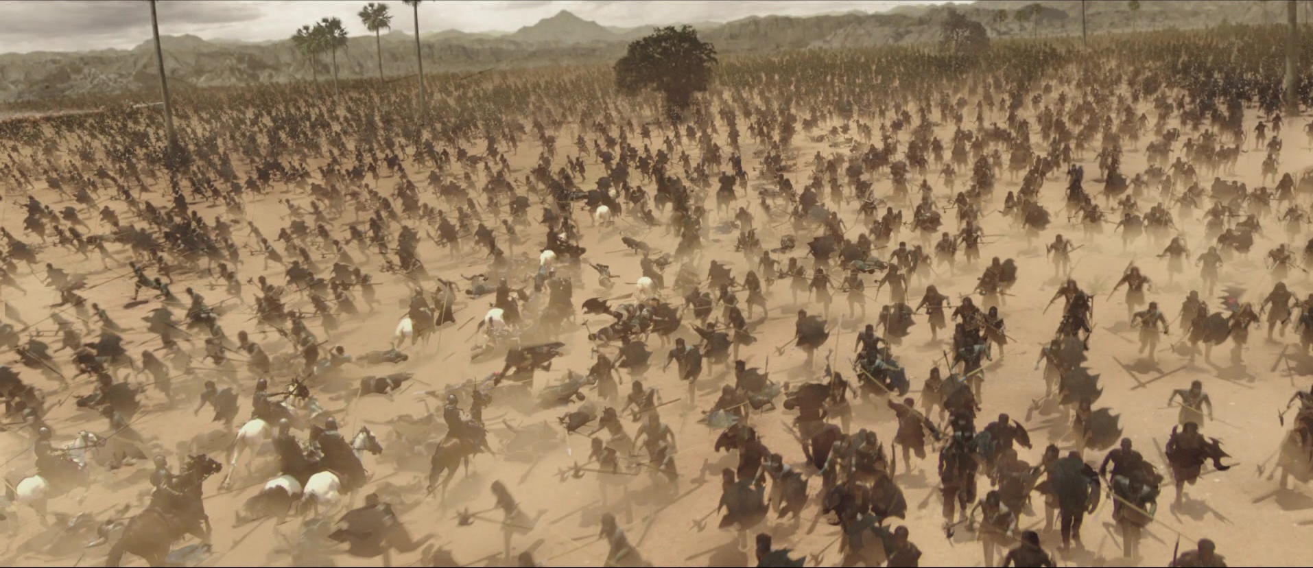 Bãhubali: The Beginning (2015), wide, 2.31:1 — film still