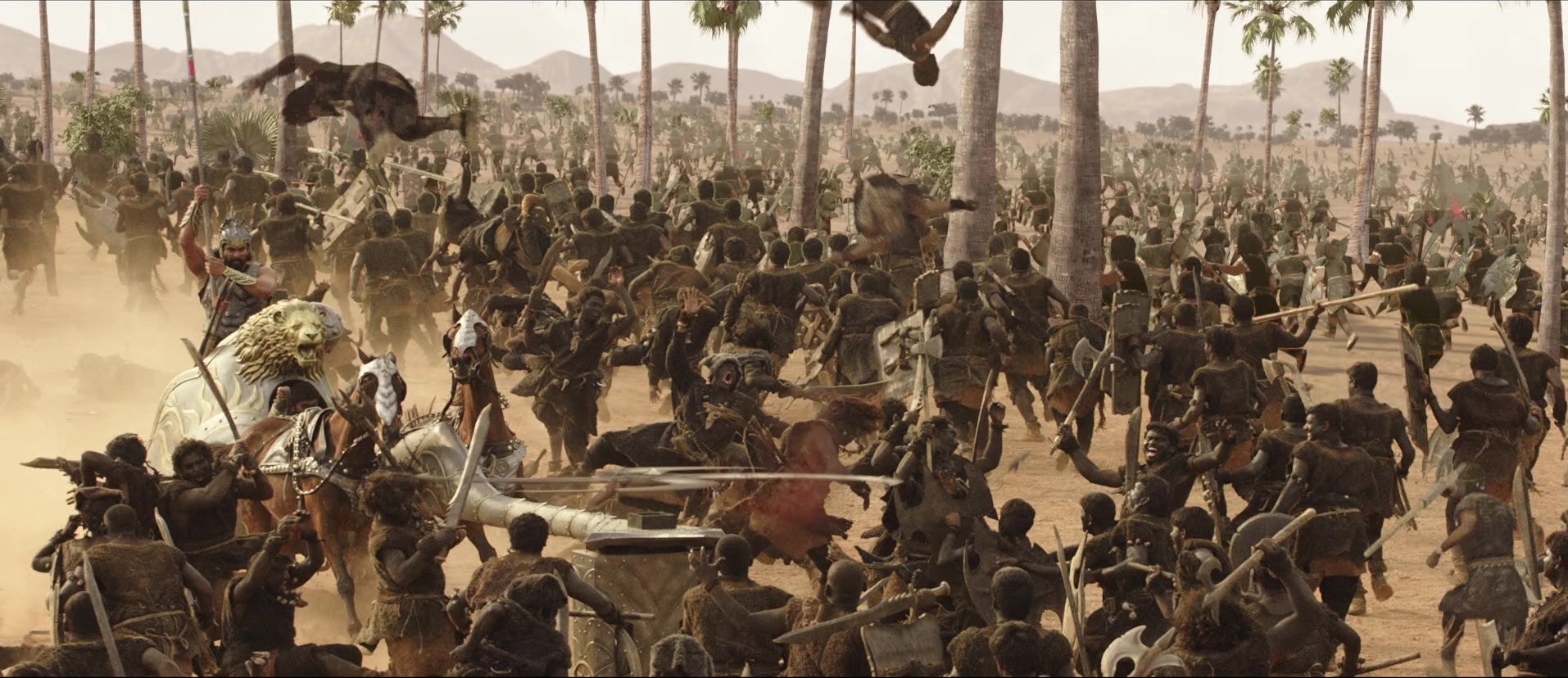 Bãhubali: The Beginning (2015), wide, 2.31:1 — film still
