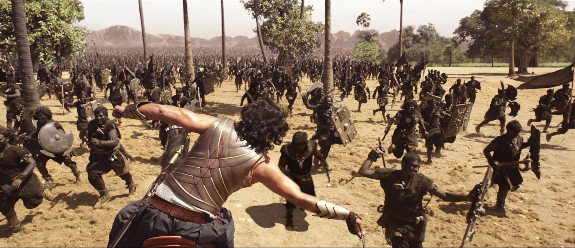 Bãhubali: The Beginning (2015), wide, 2.31:1 — film still
