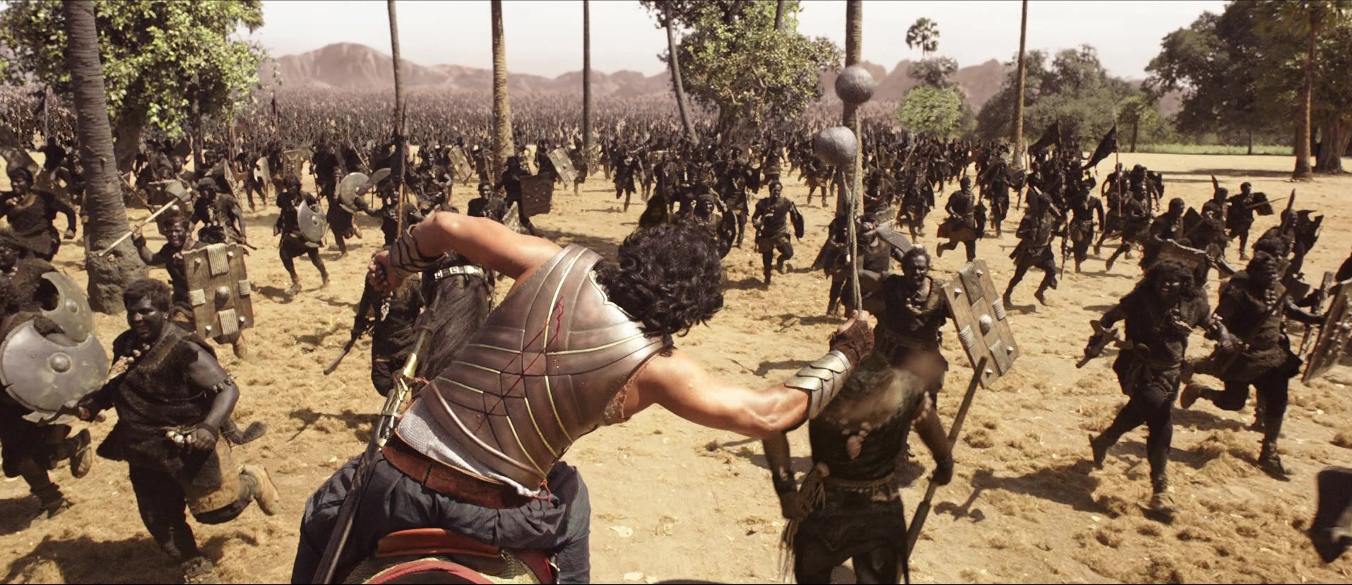 Bãhubali: The Beginning (2015), wide, 2.31:1 — film still