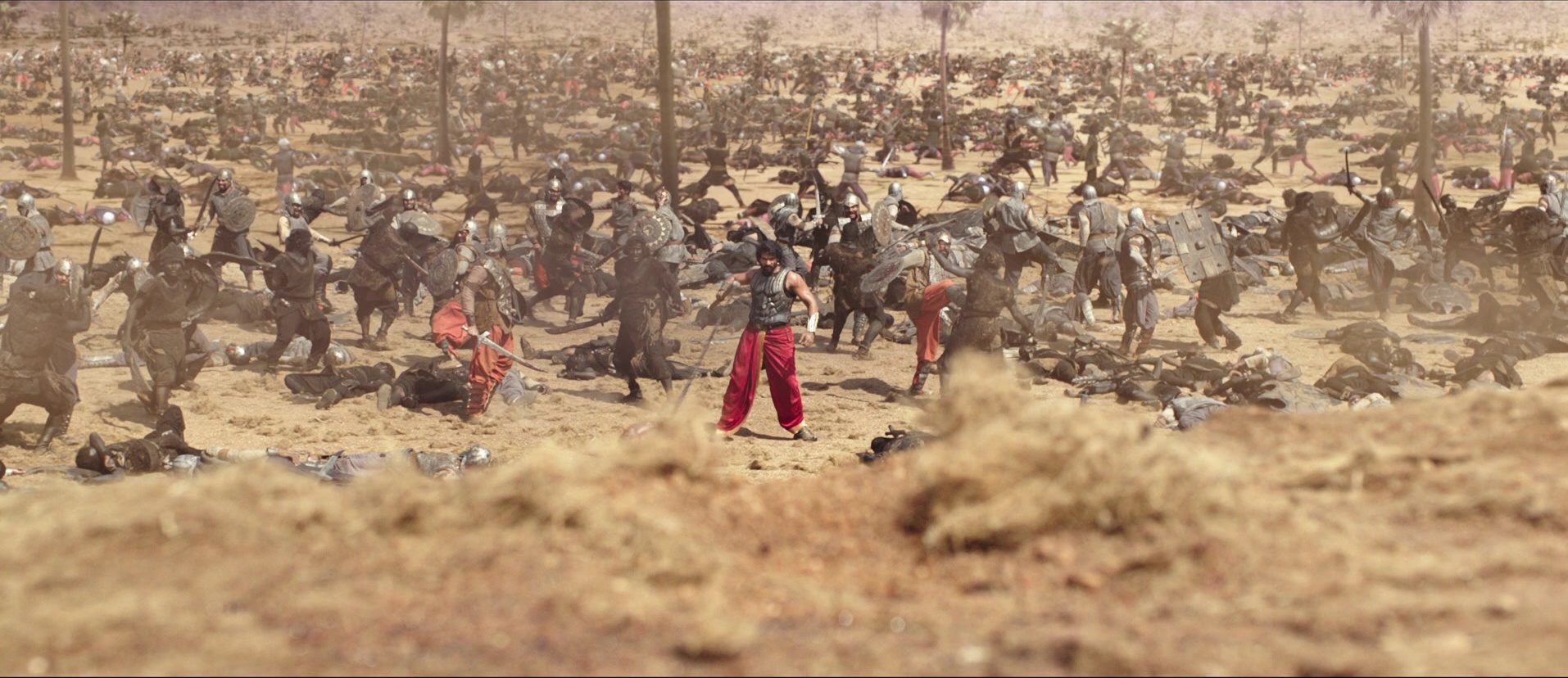 Bãhubali: The Beginning (2015), unknown, 2.31:1 — film still