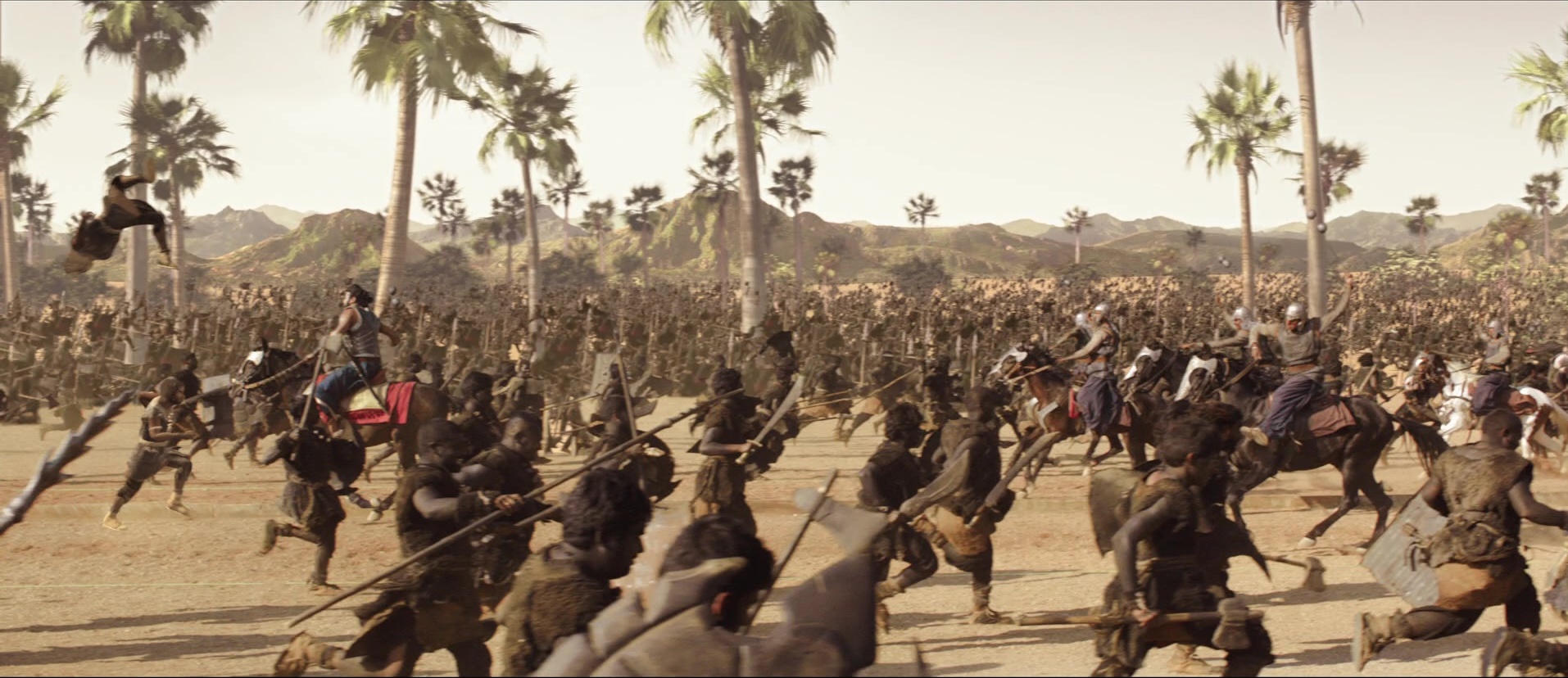 Bãhubali: The Beginning (2015), wide, 2.31:1 — film still