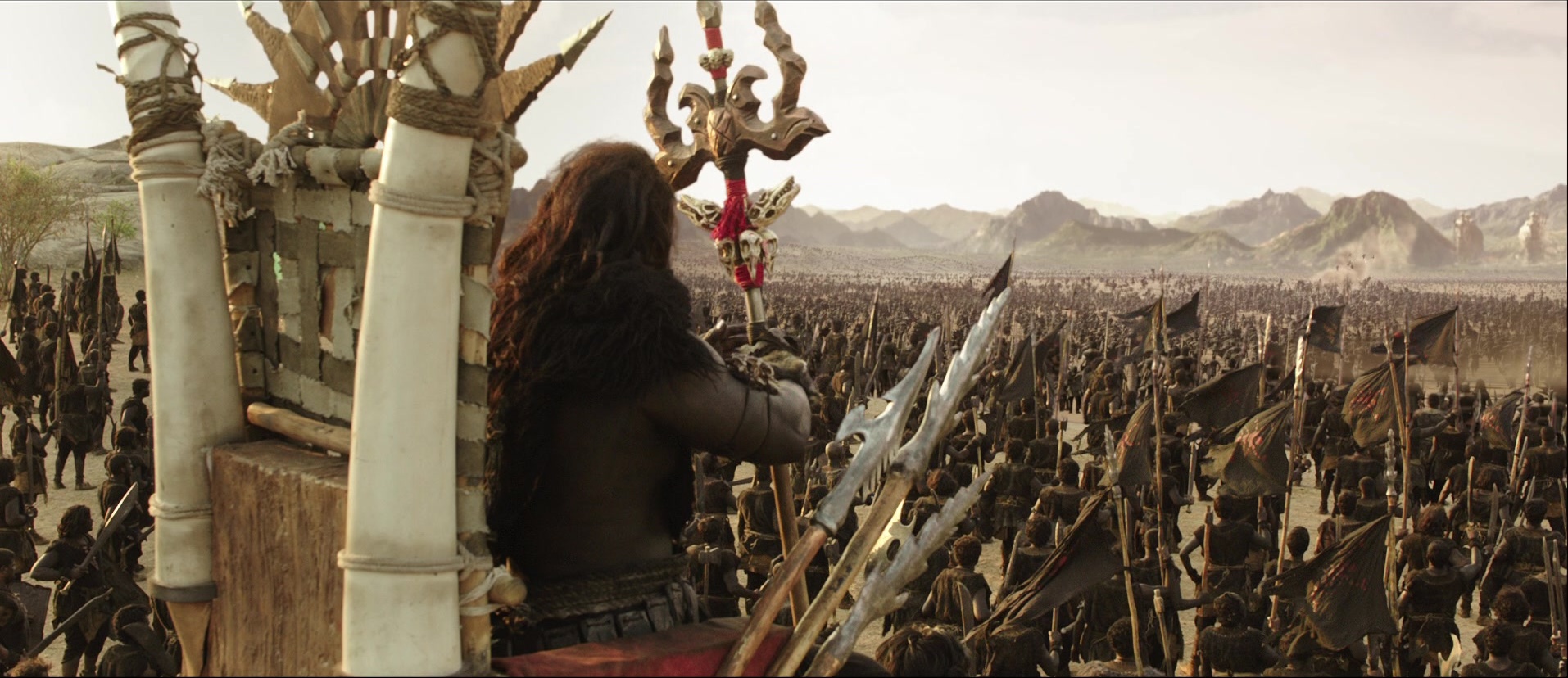 Bãhubali: The Beginning (2015), wide, 2.31:1 — film still