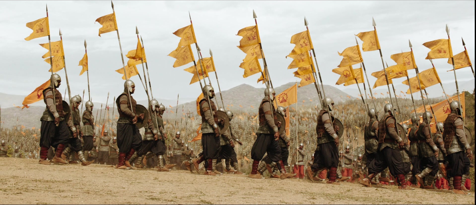 Bãhubali: The Beginning (2015), unknown, 2.32:1 — film still