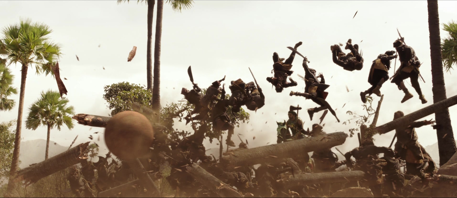Bãhubali: The Beginning (2015), wide, 2.31:1 — film still