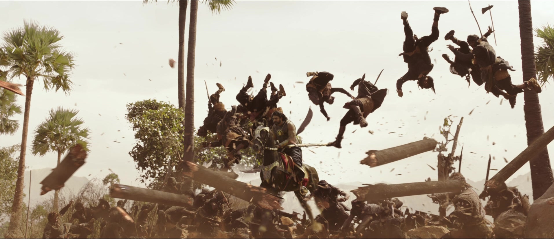 Bãhubali: The Beginning (2015), wide, 2.31:1 — film still