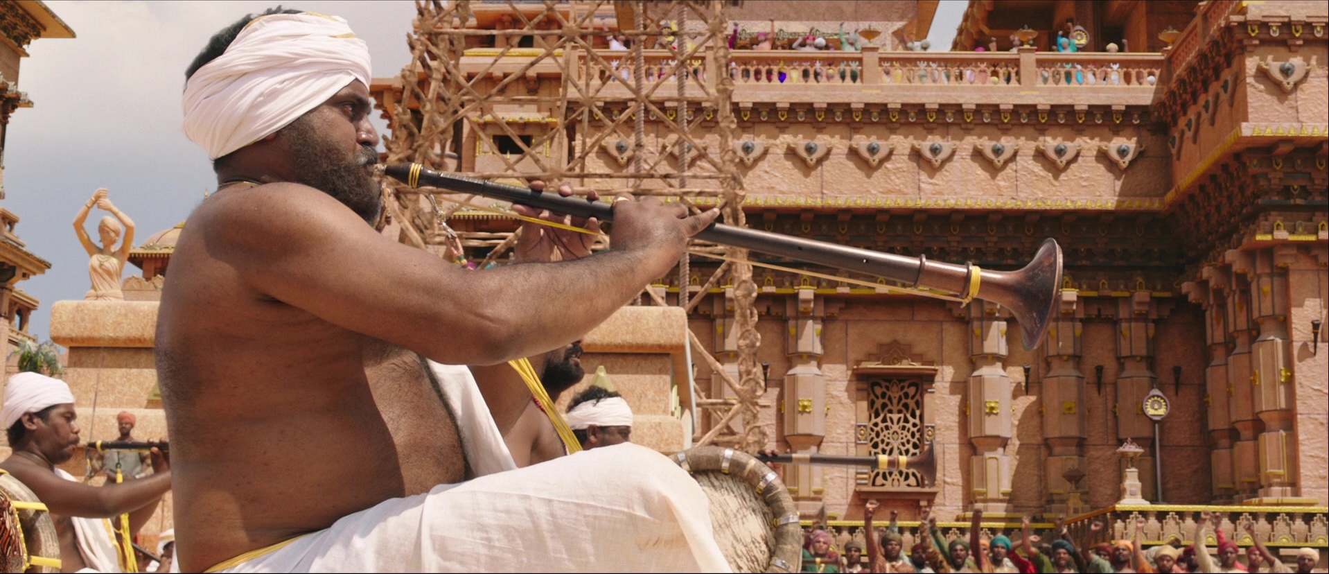 Bãhubali: The Beginning (2015), wide, 2.32:1 — film still