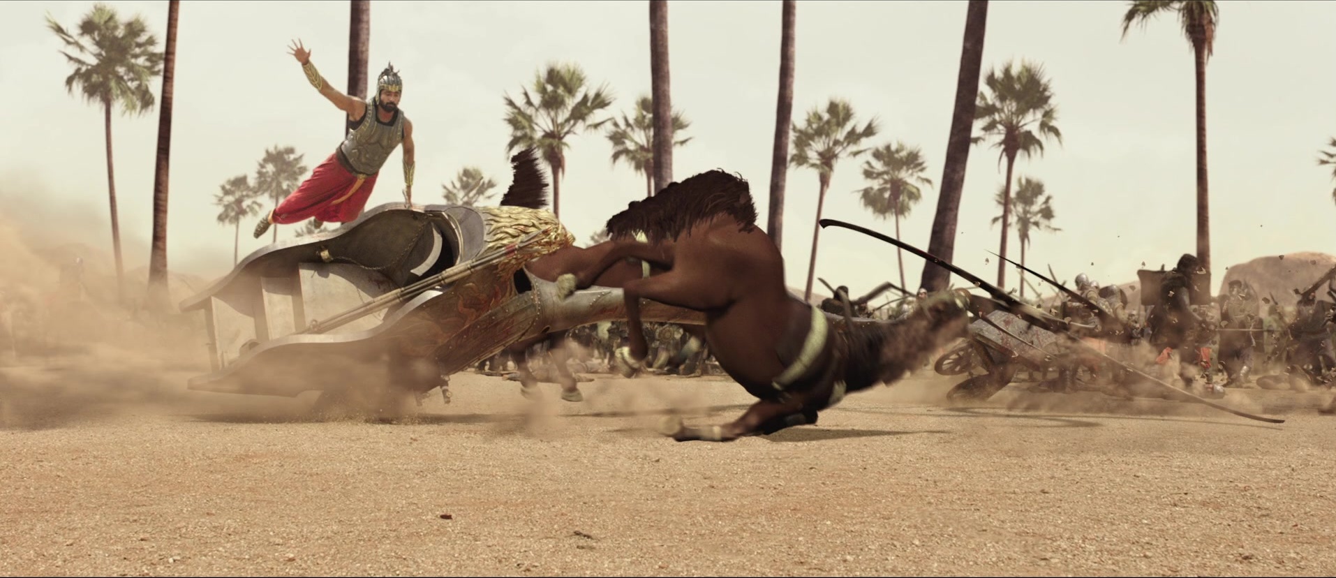 Bãhubali: The Beginning (2015), unknown, 2.31:1 — film still
