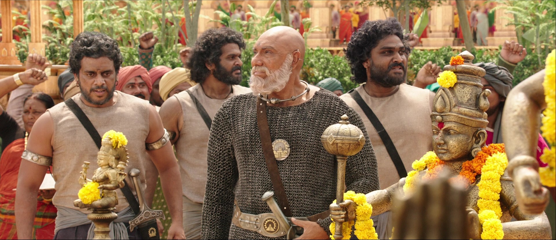 Bãhubali: The Beginning (2015), wide, 2.32:1 — film still