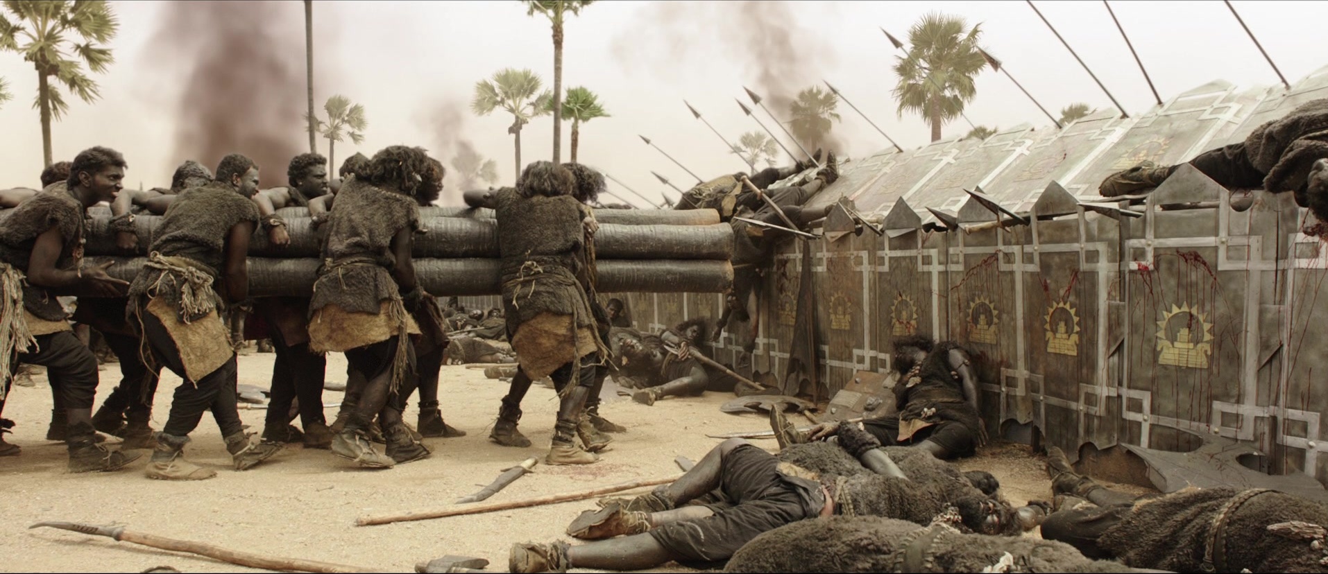 Bãhubali: The Beginning (2015), wide, 2.31:1 — film still