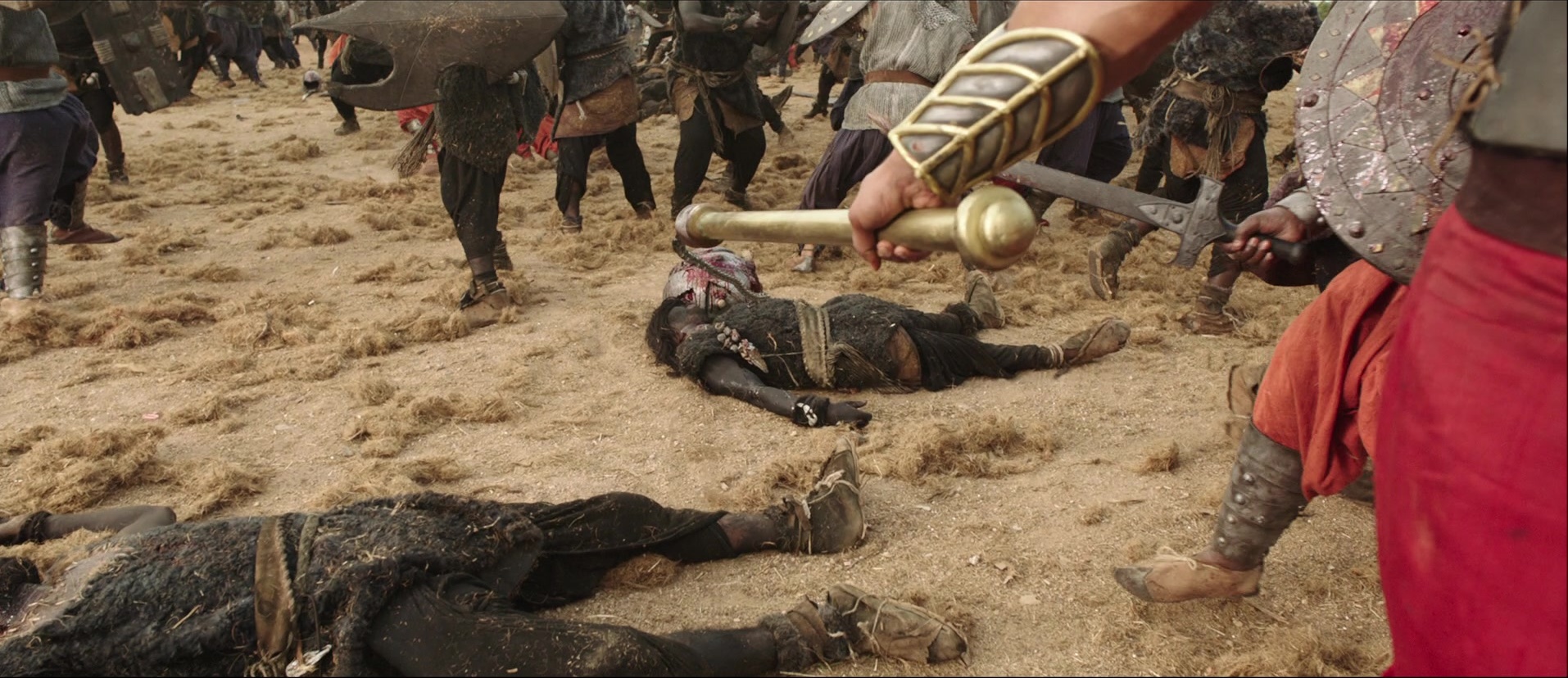 Bãhubali: The Beginning (2015), wide, 2.31:1 — film still