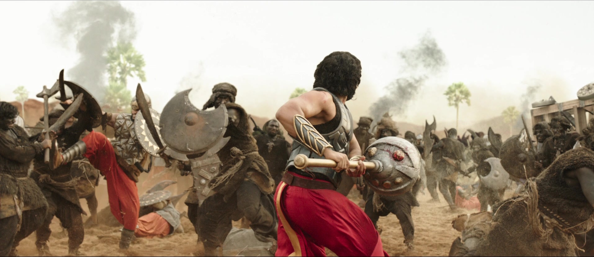 Bãhubali: The Beginning (2015), wide, 2.31:1 — film still