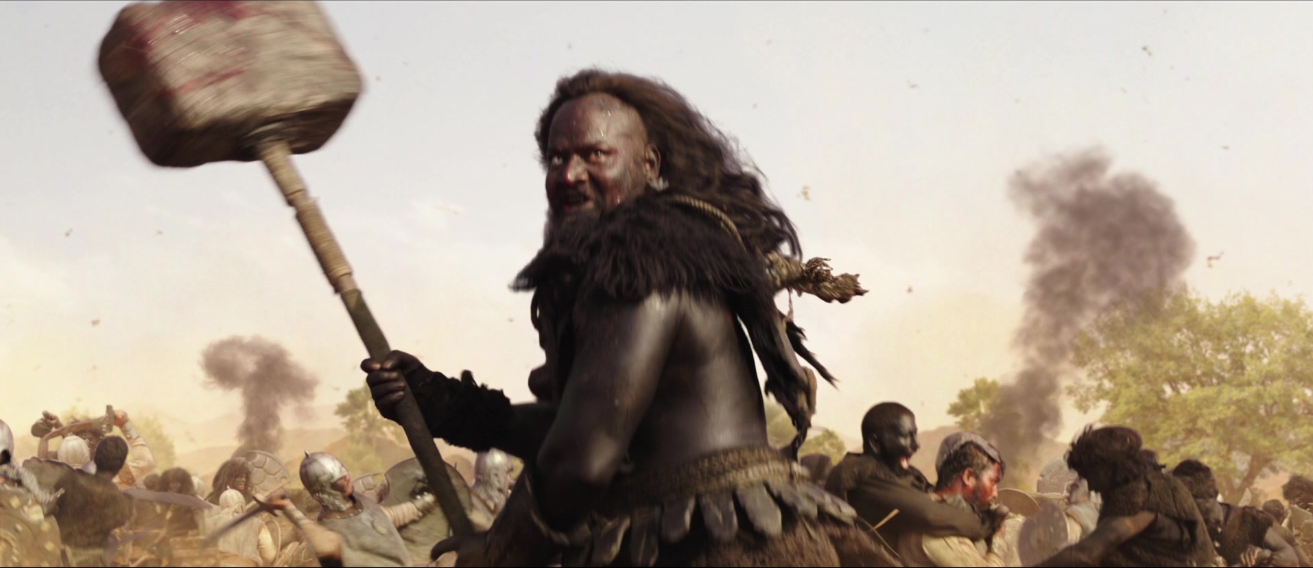 Bãhubali: The Beginning (2015), wide, 2.31:1 — film still