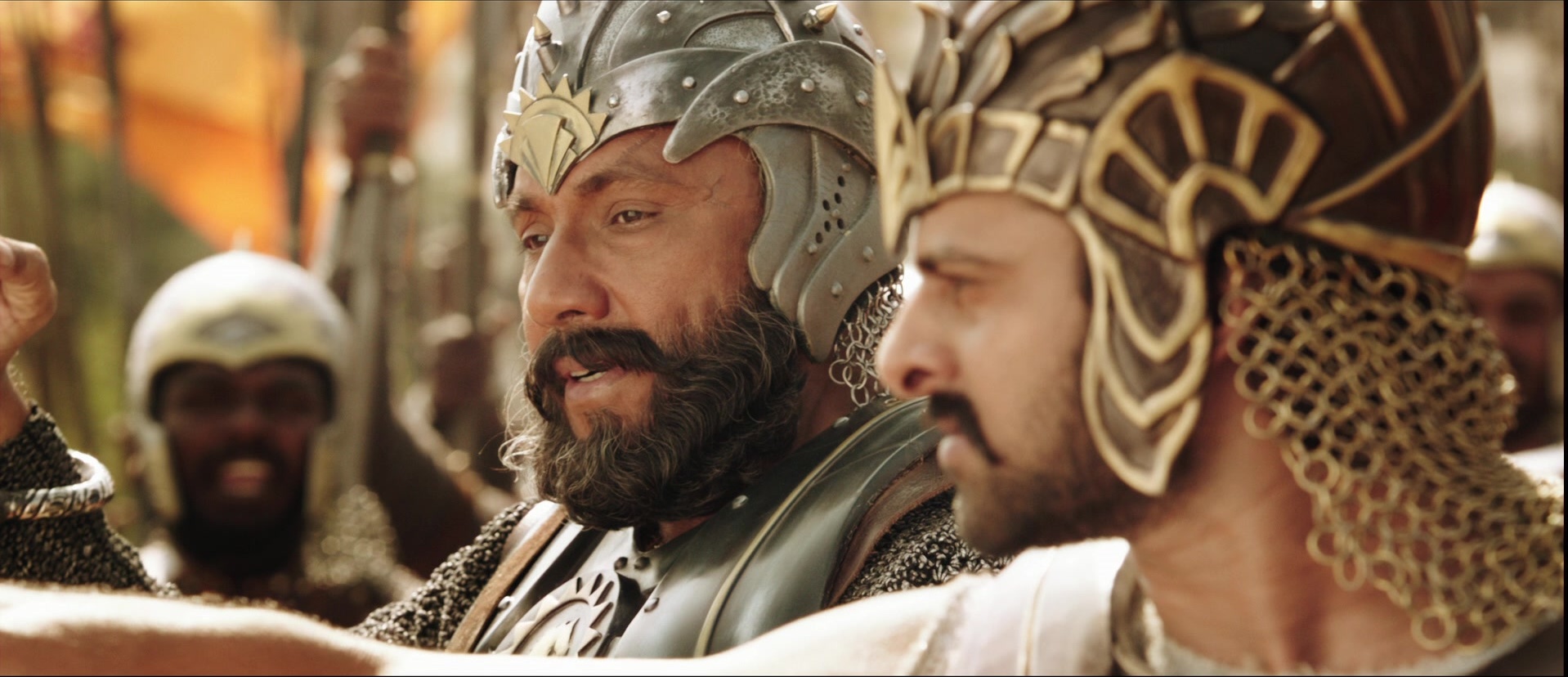 Bãhubali: The Beginning (2015), wide, 2.32:1 — film still