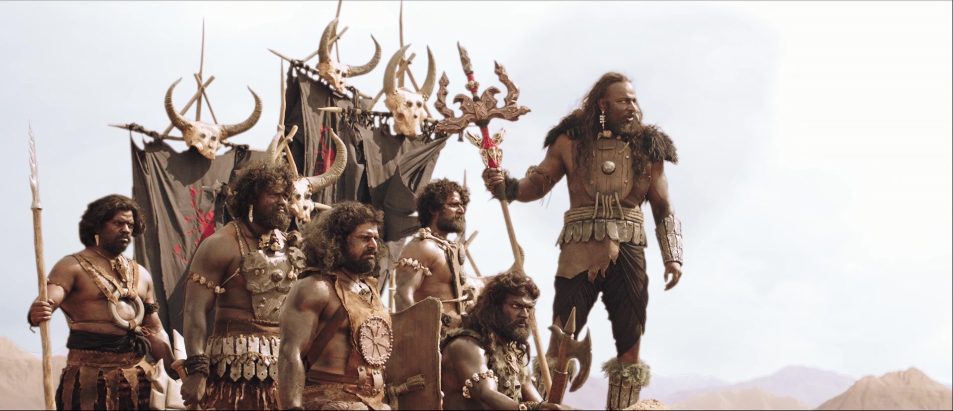 Bãhubali: The Beginning (2015), wide, 2.32:1 — film still
