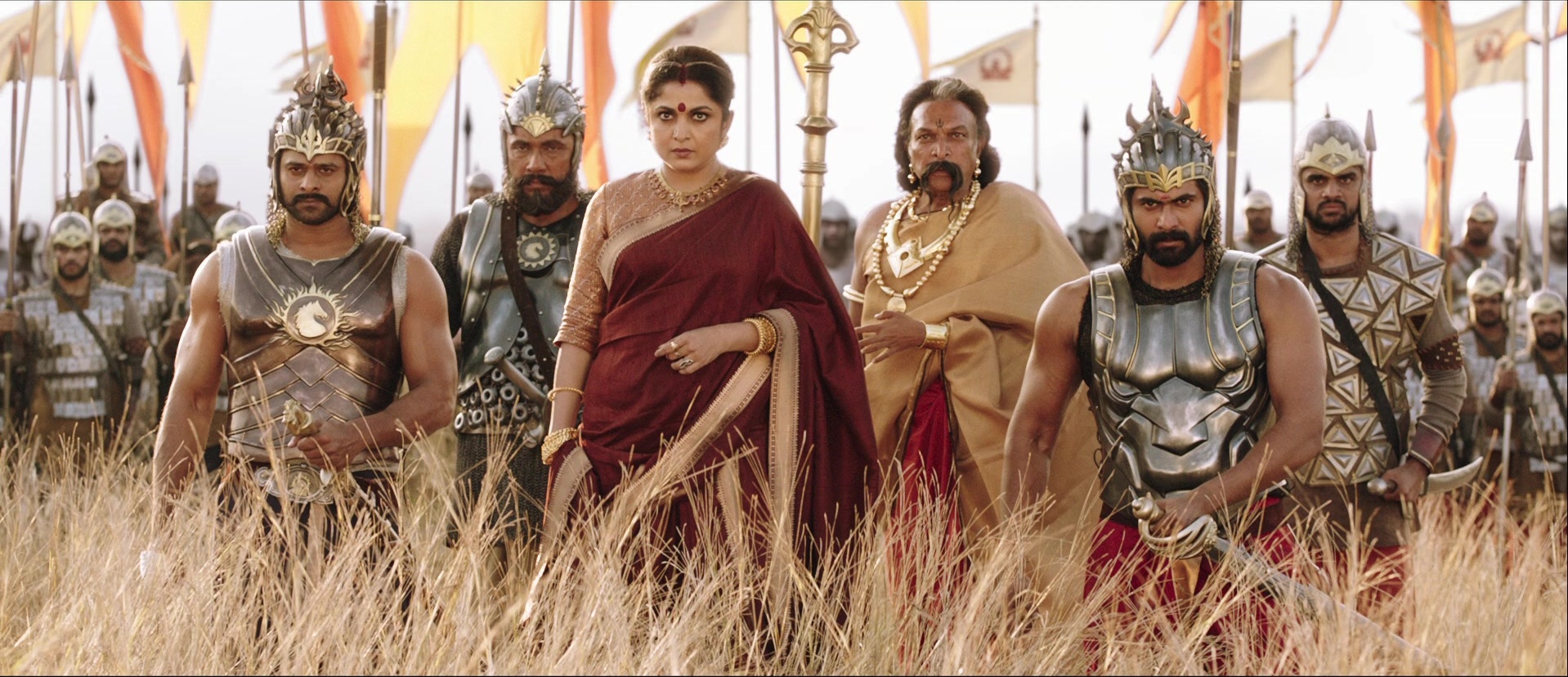 Bãhubali: The Beginning (2015), wide, 2.32:1 — film still
