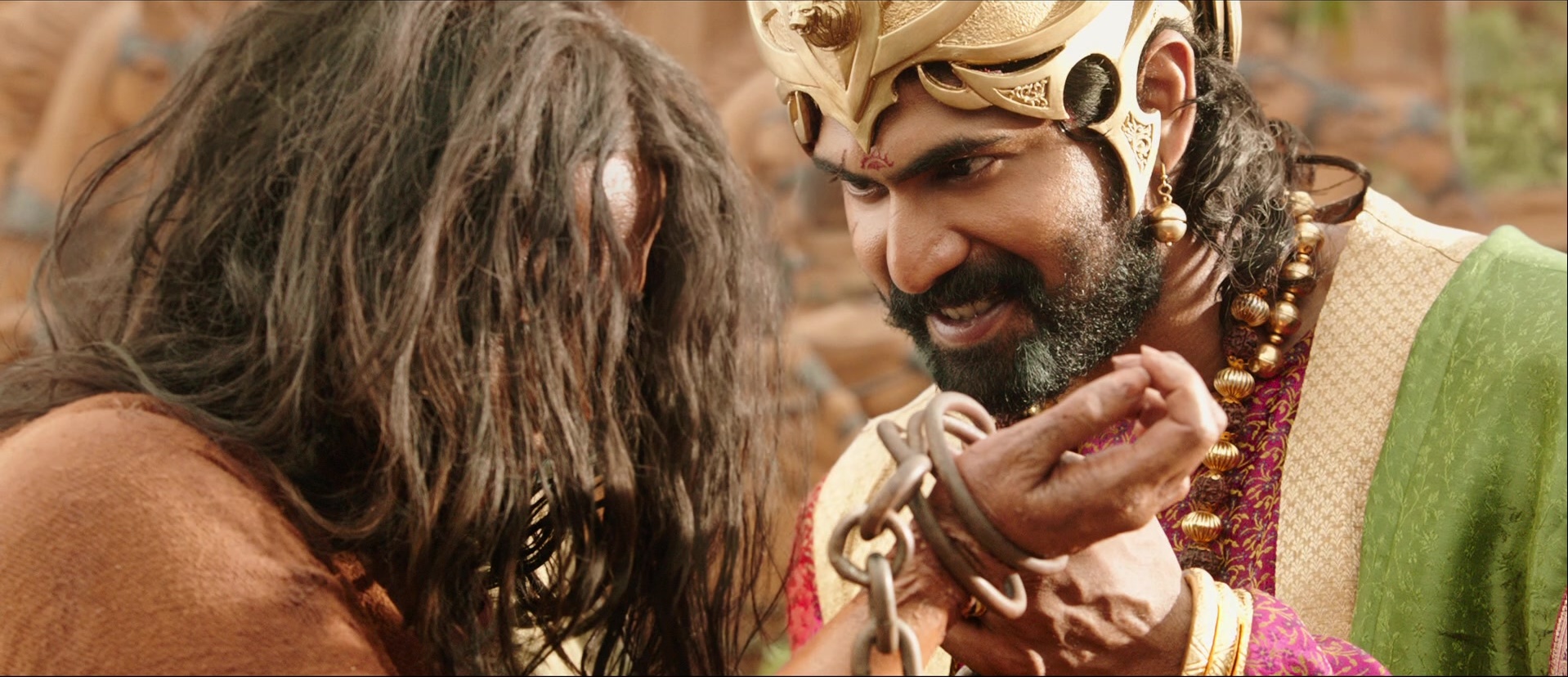 Bãhubali: The Beginning (2015), wide, 2.32:1 — film still