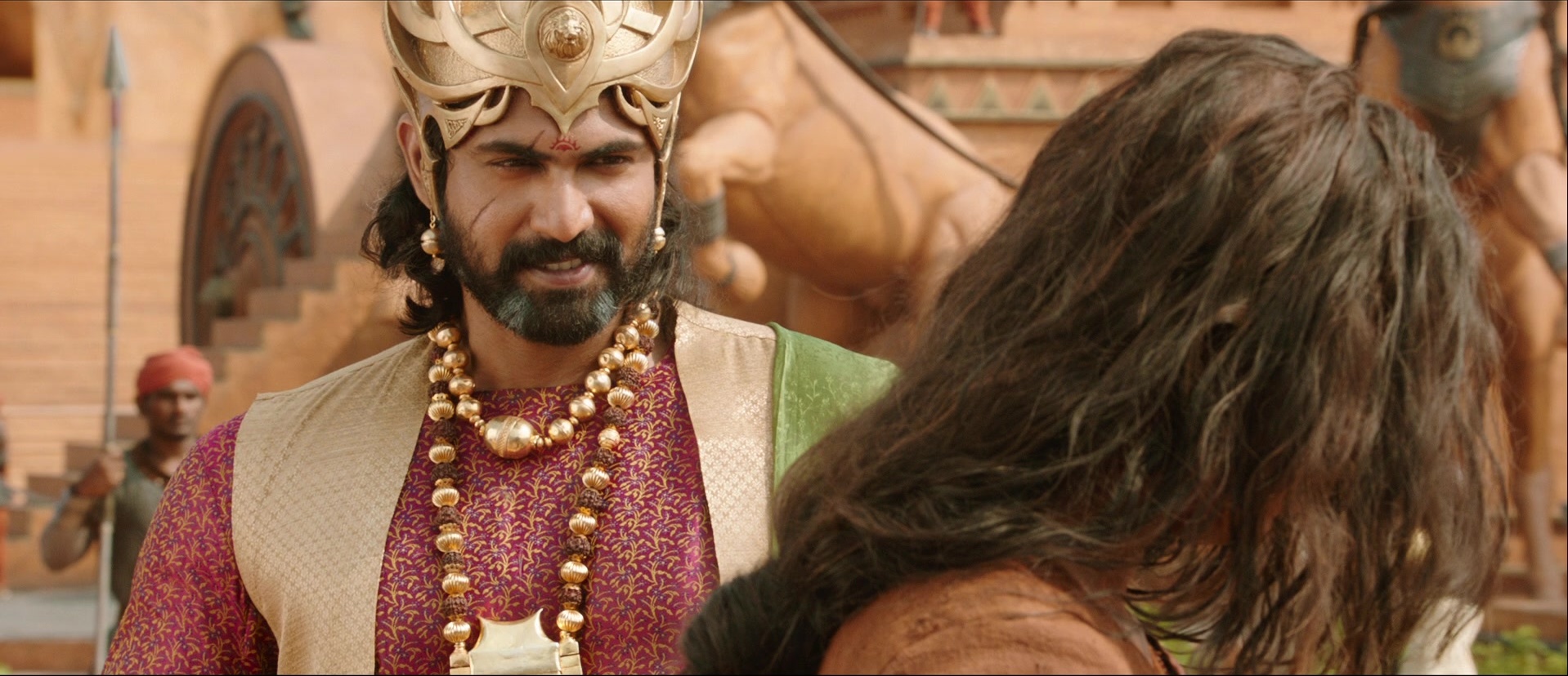 Bãhubali: The Beginning (2015), wide, 2.32:1 — film still