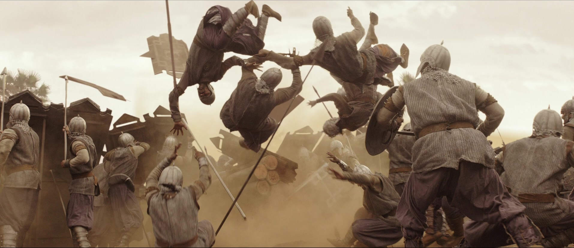 Bãhubali: The Beginning (2015), wide, 2.31:1 — film still