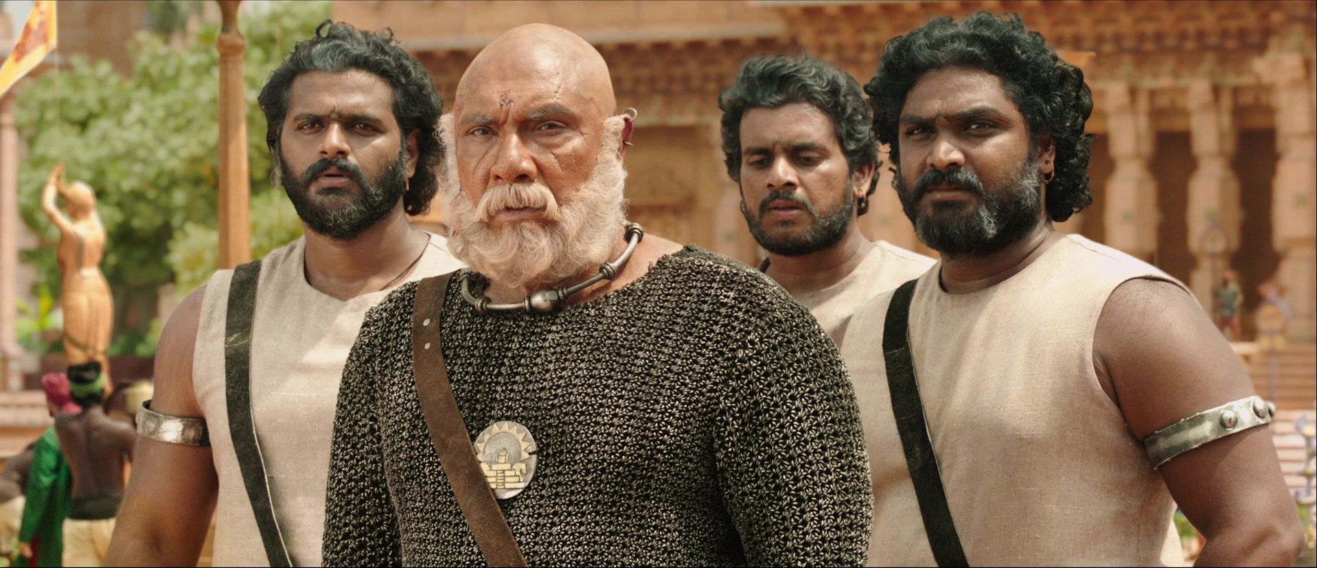 Bãhubali: The Beginning (2015), wide, 2.32:1 — film still