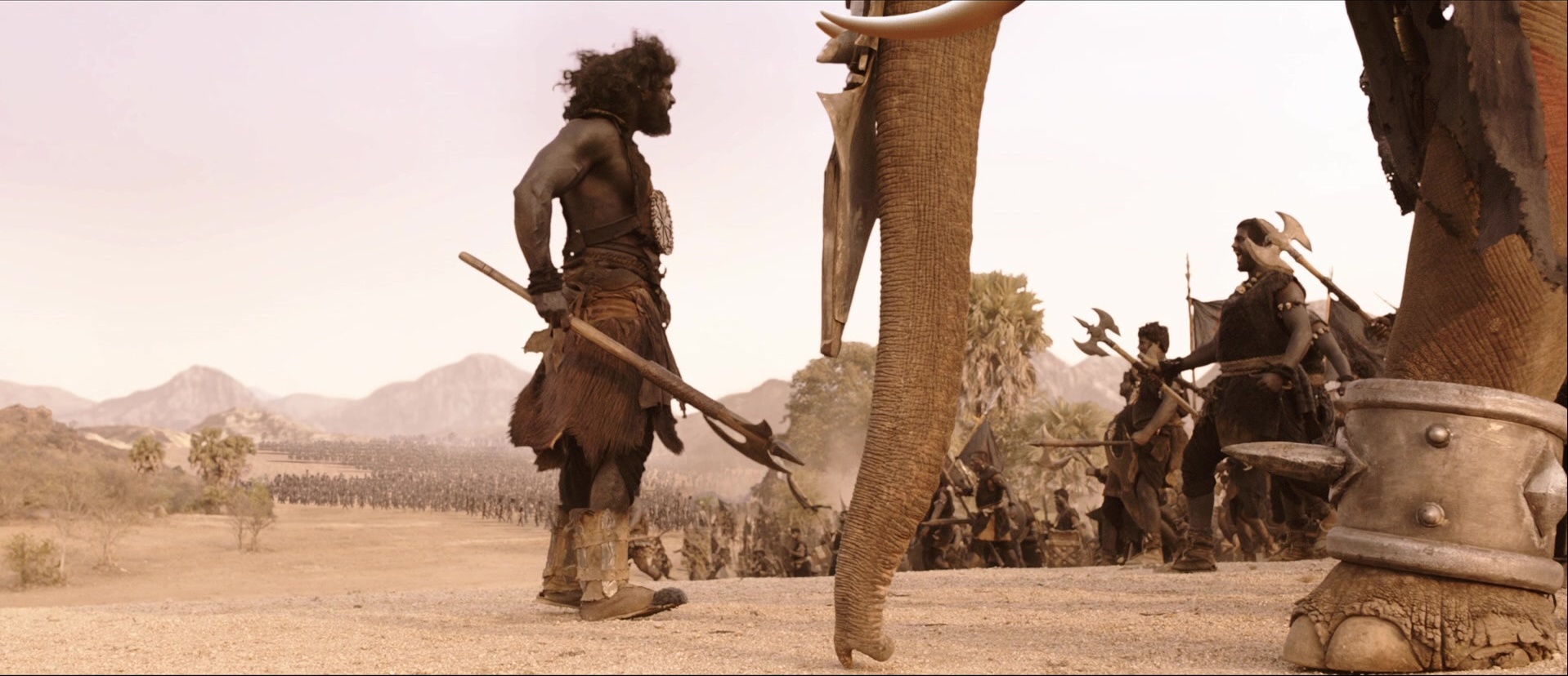 Bãhubali: The Beginning (2015), wide, 2.32:1 — film still
