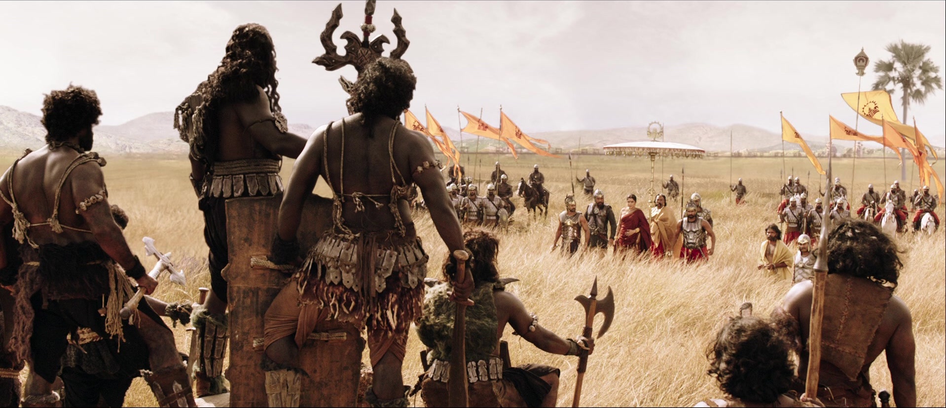 Bãhubali: The Beginning (2015), unknown, 2.32:1 — film still