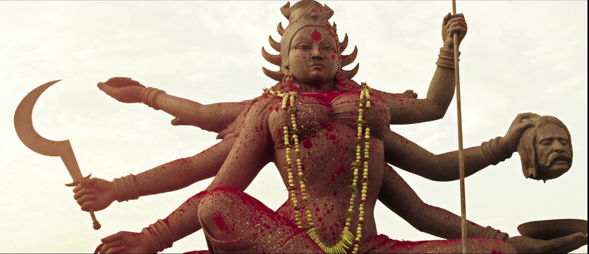 Bãhubali: The Beginning (2015), wide, 2.32:1 — film still