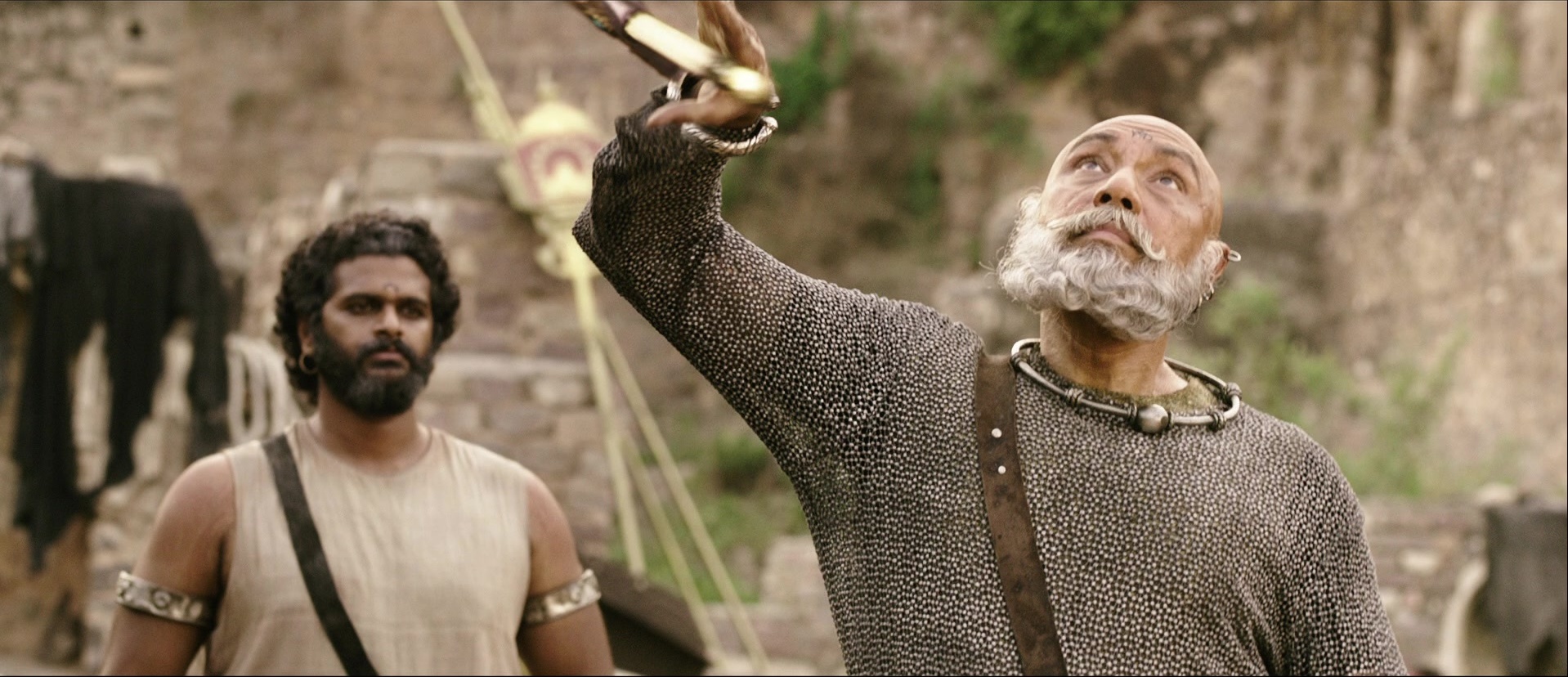 Bãhubali: The Beginning (2015), wide, 2.32:1 — film still