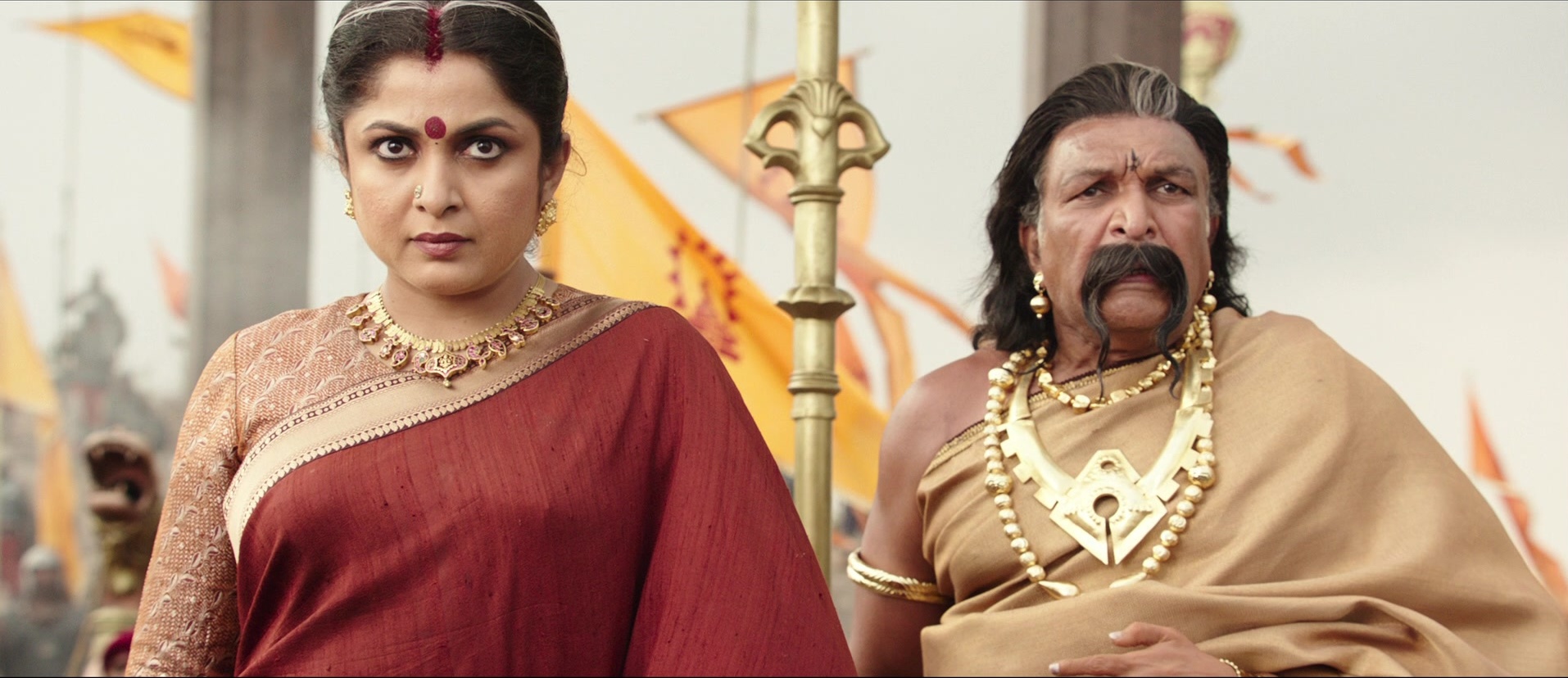 Bãhubali: The Beginning (2015), wide, 2.31:1 — film still