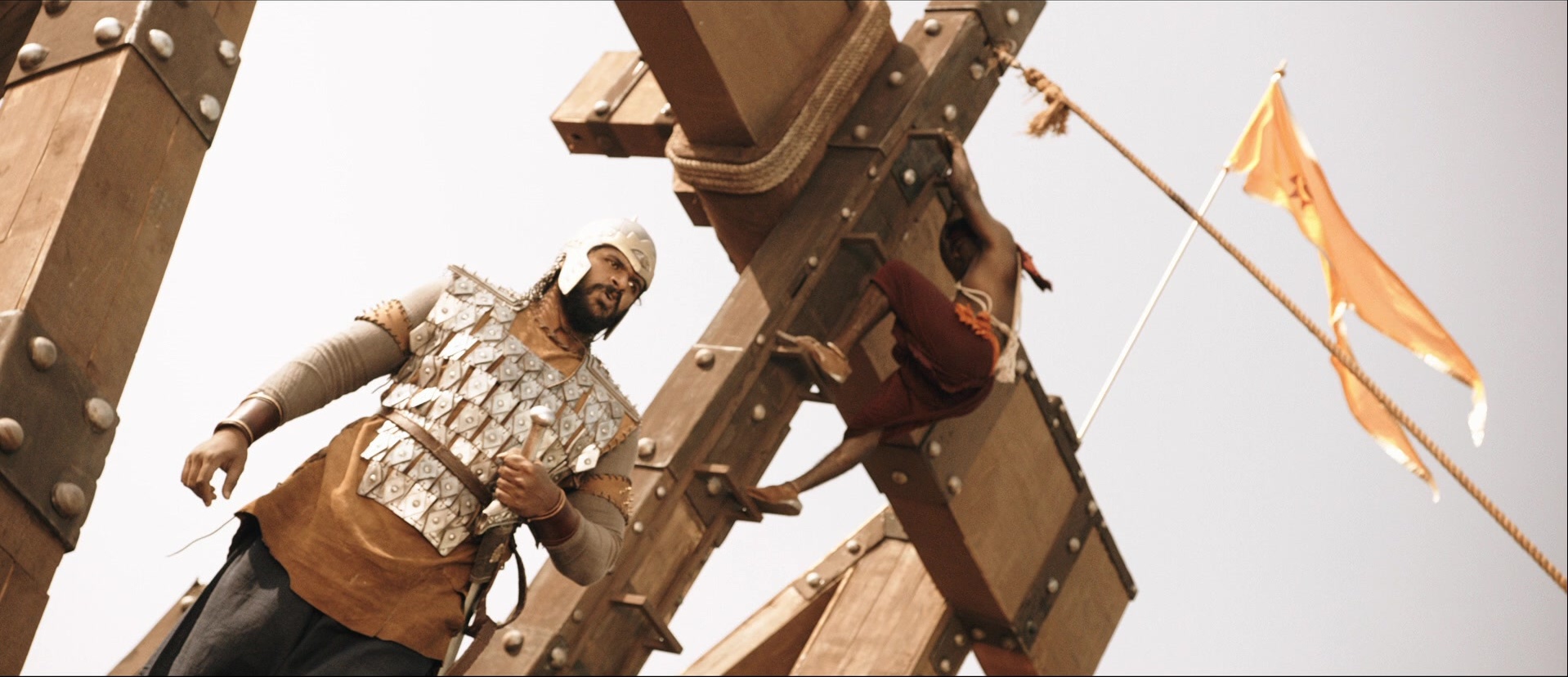 Bãhubali: The Beginning (2015), wide, 2.32:1 — film still