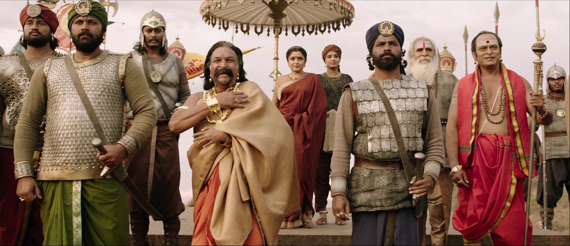 Bãhubali: The Beginning (2015), wide, 2.31:1 — film still
