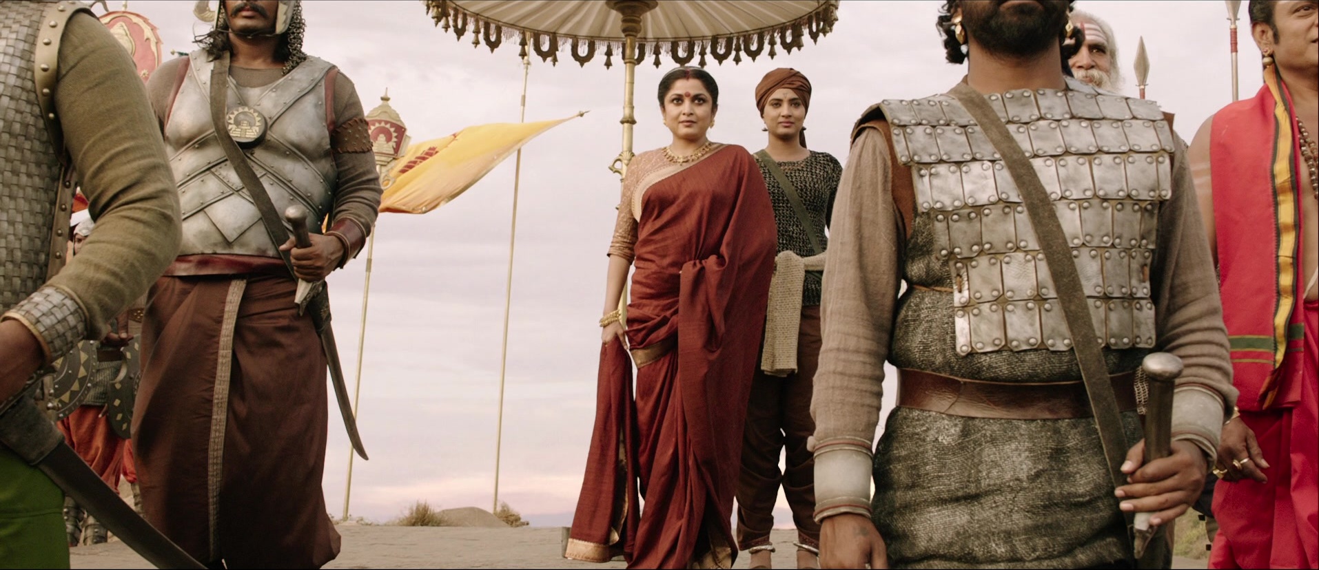 Bãhubali: The Beginning (2015), wide, 2.31:1 — film still