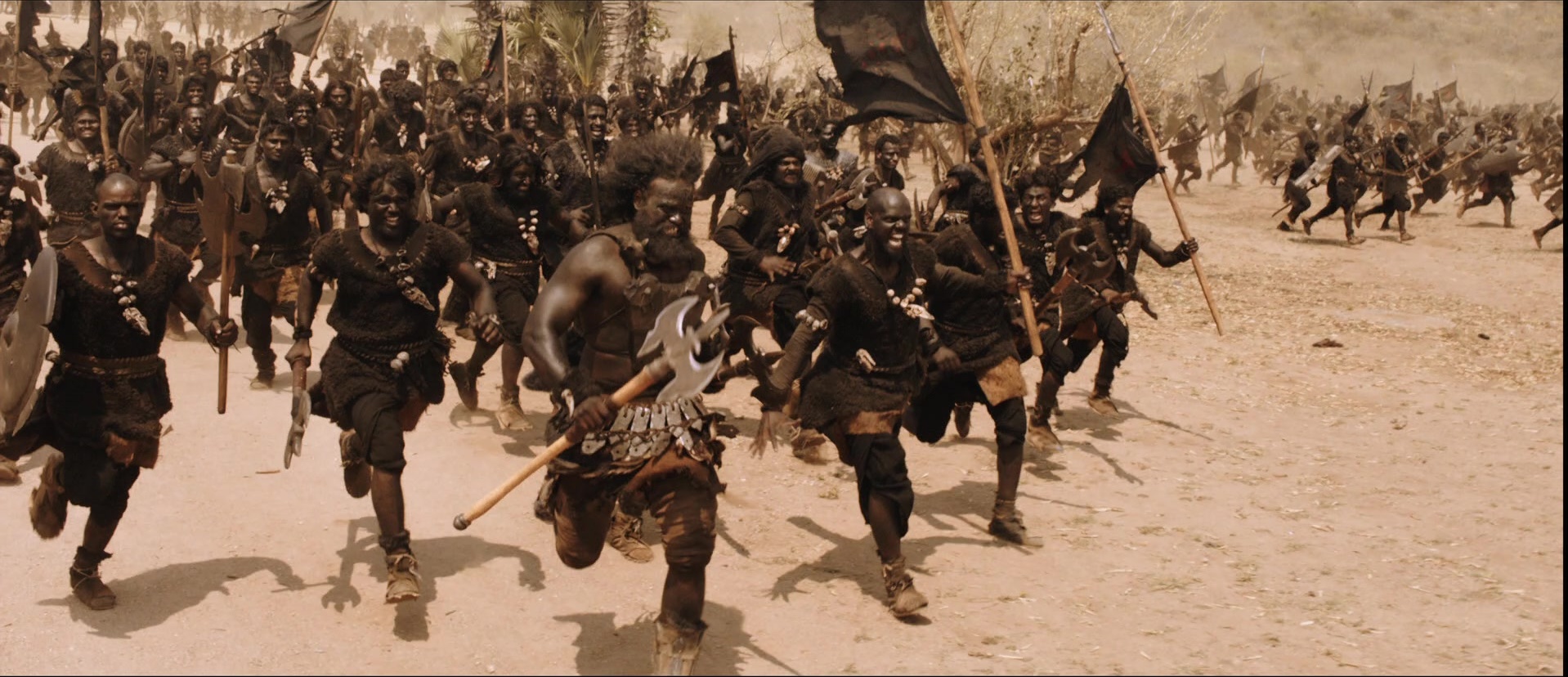 Bãhubali: The Beginning (2015), wide, 2.32:1 — film still