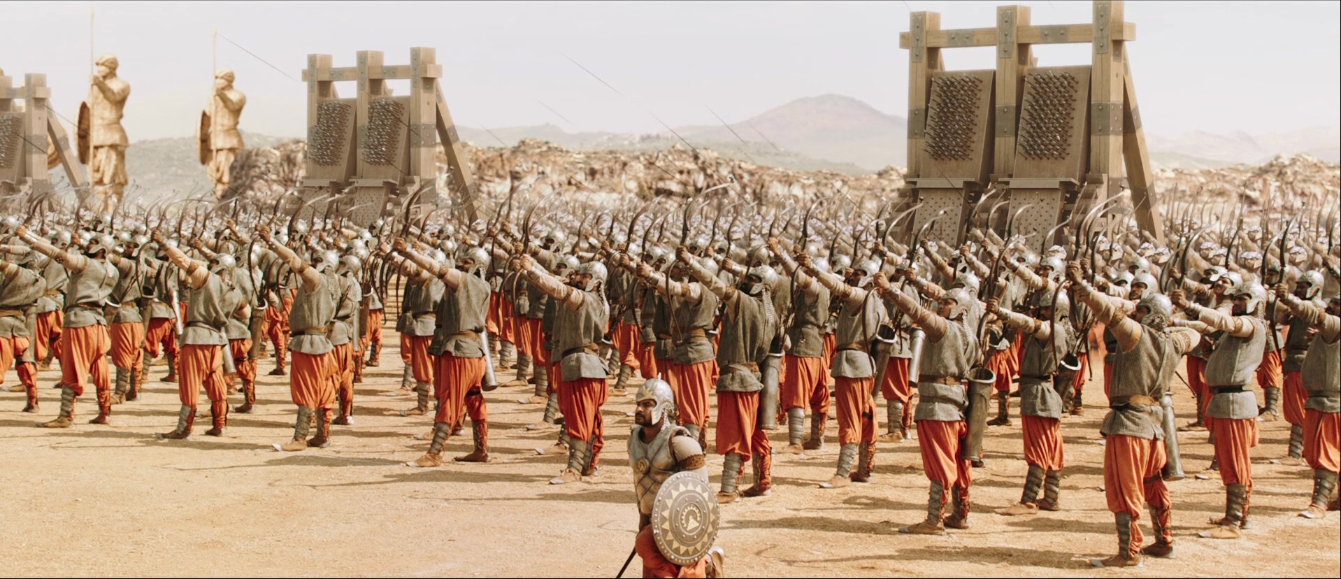 Bãhubali: The Beginning (2015), wide, 2.32:1 — film still