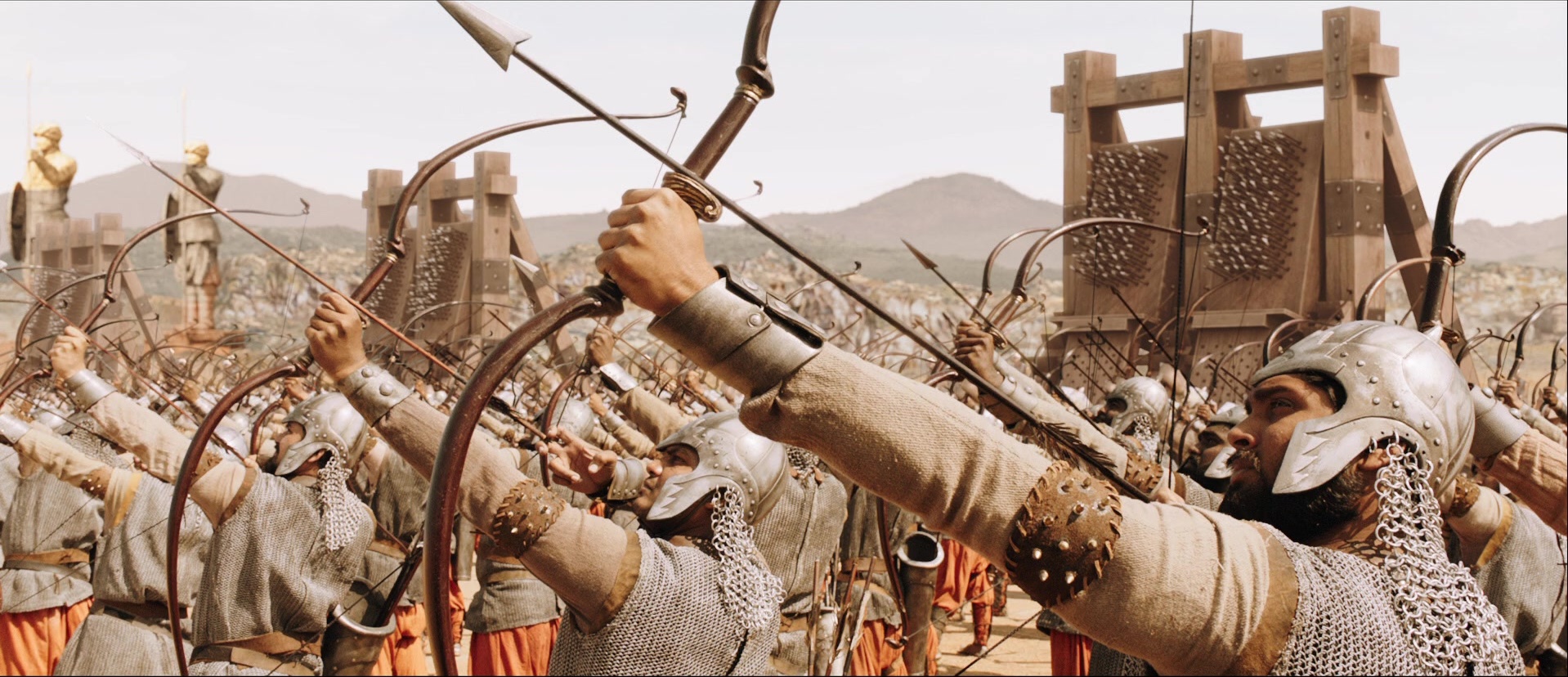 Bãhubali: The Beginning (2015), wide, 2.32:1 — film still